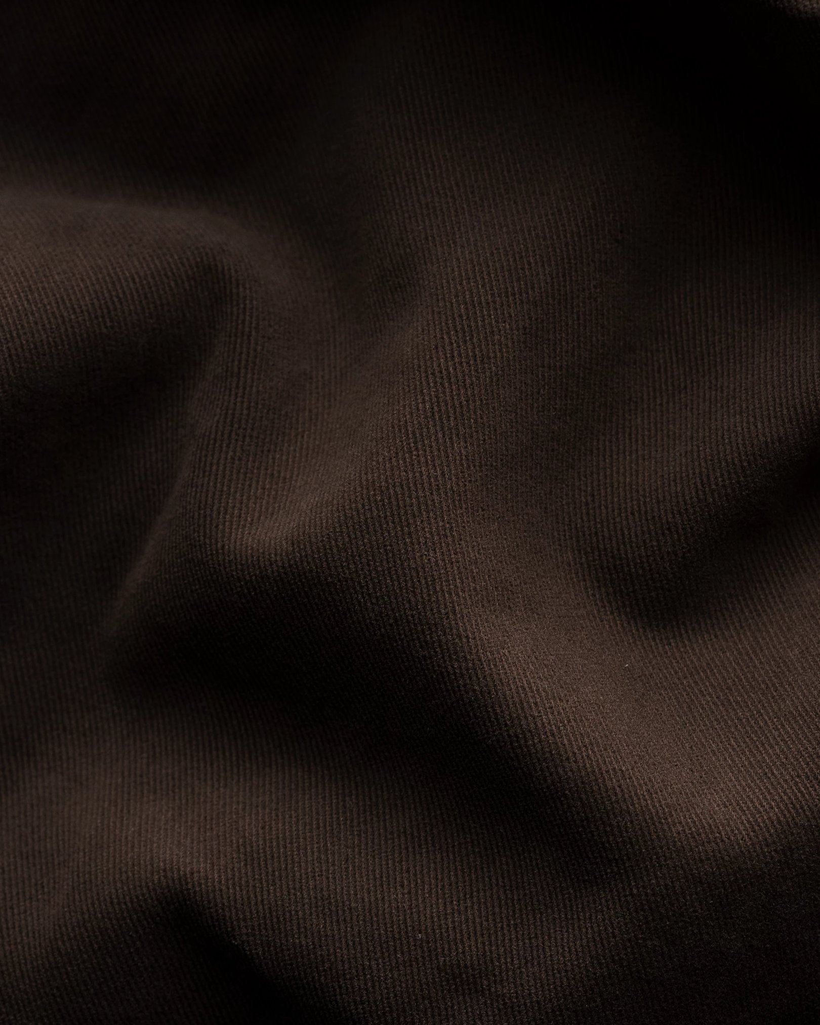 Eton - brown moleskin overshirt
