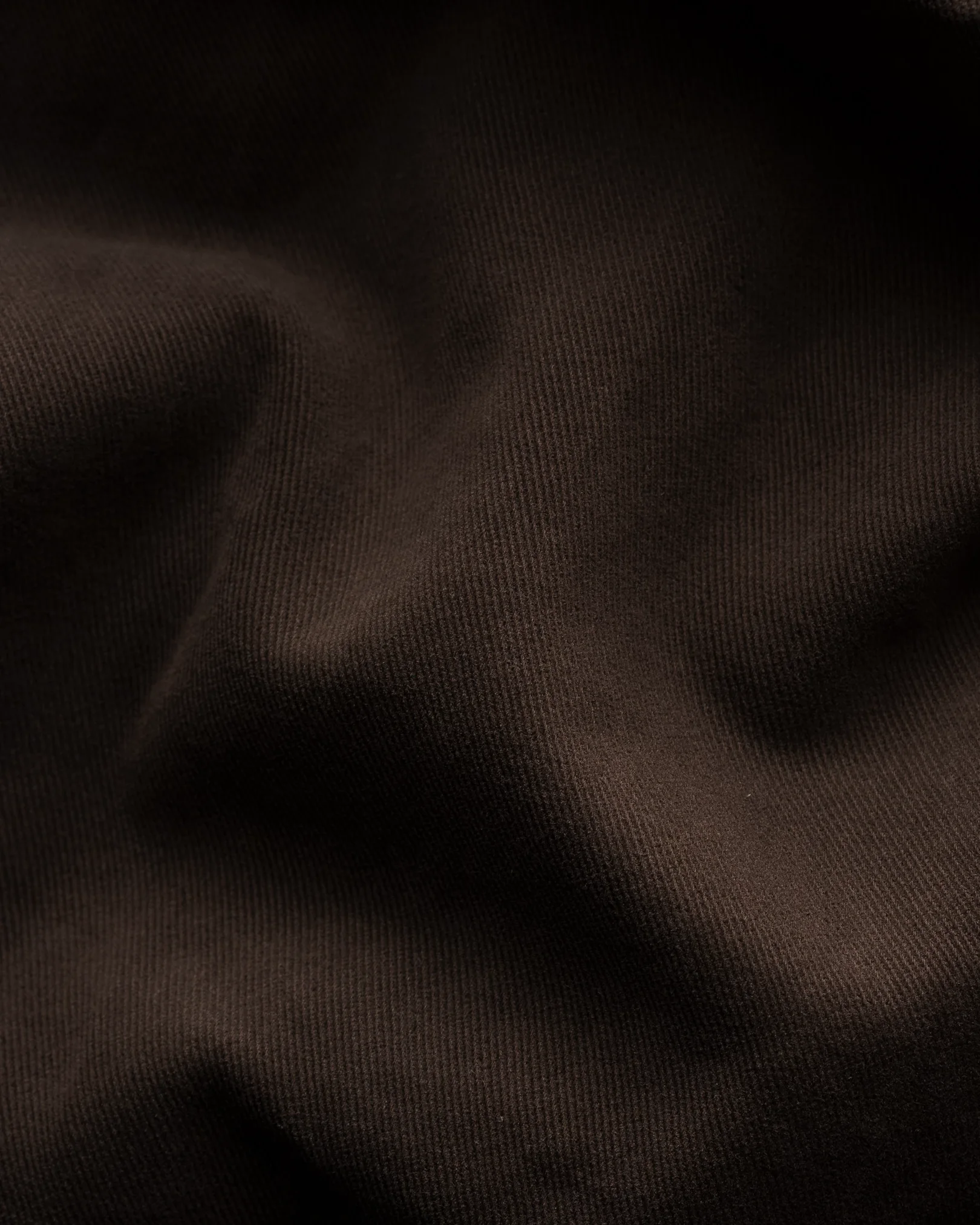 Eton - brown moleskin overshirt