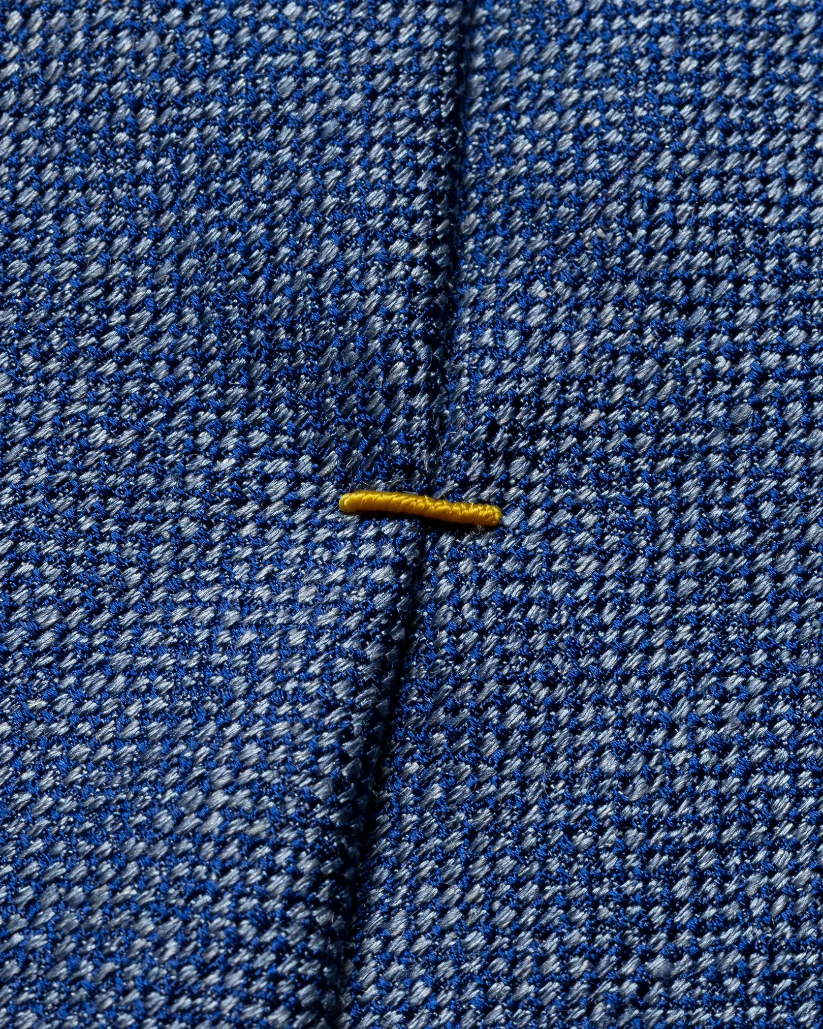 Eton - blue silk linen tie