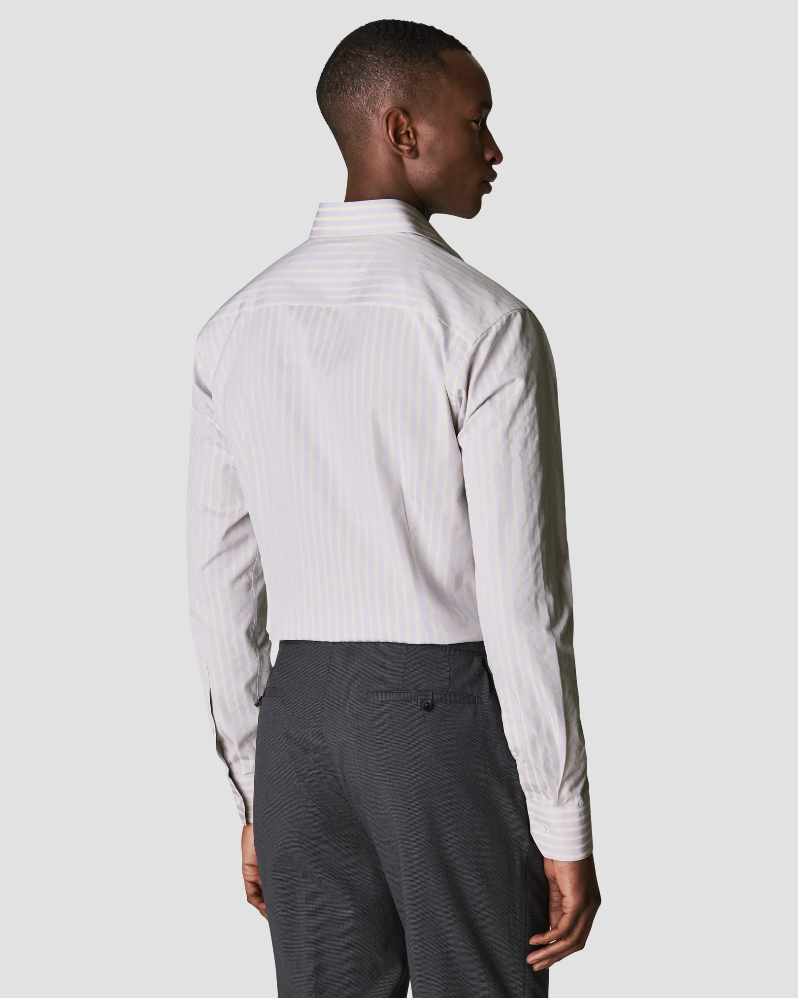 Eton - light purple fine pique