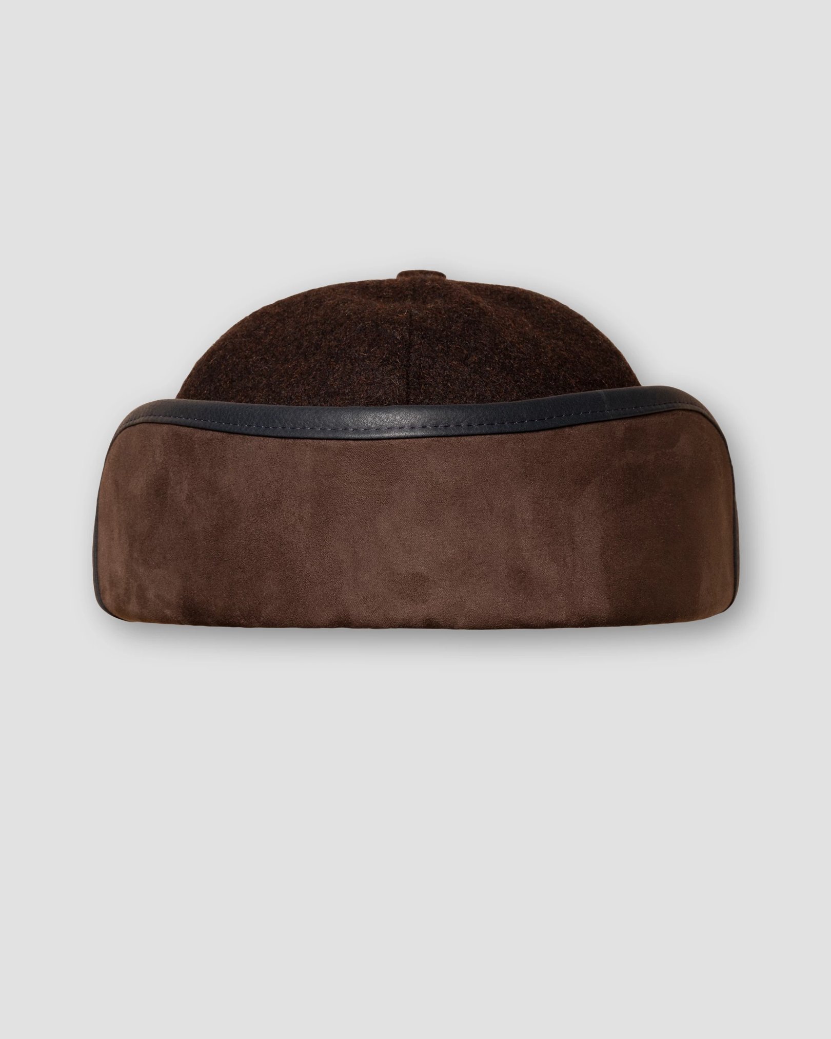 Eton - brown er flap cap