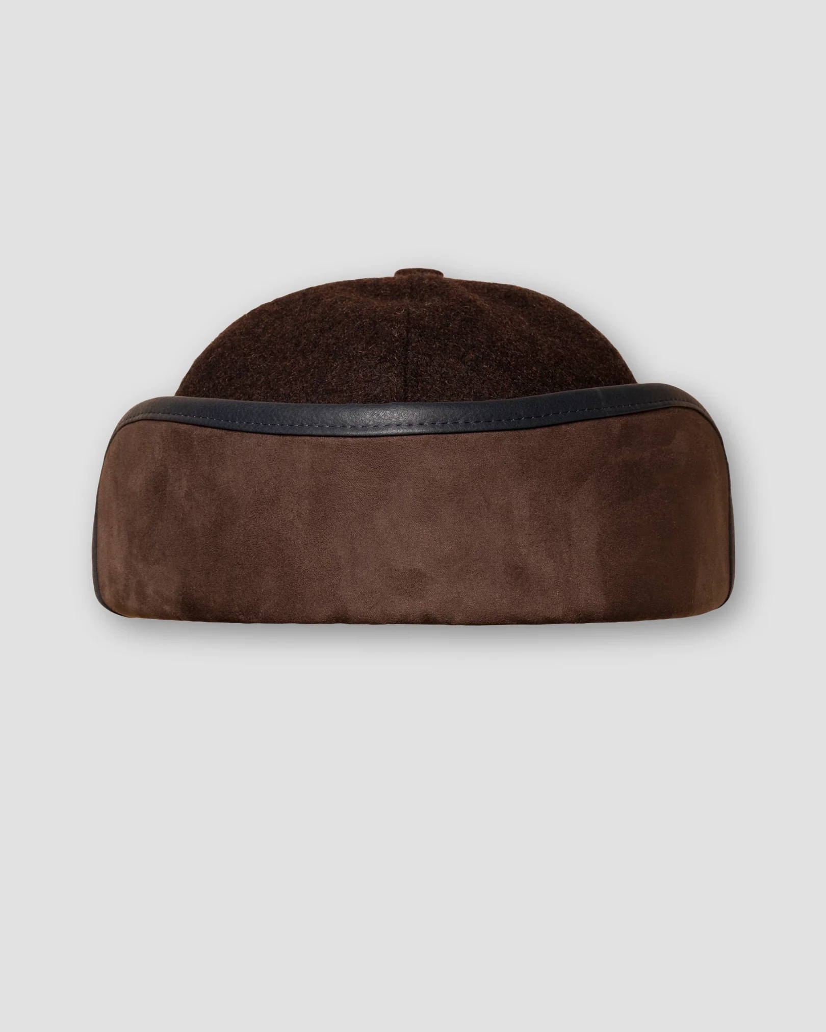 Eton - brown er flap cap