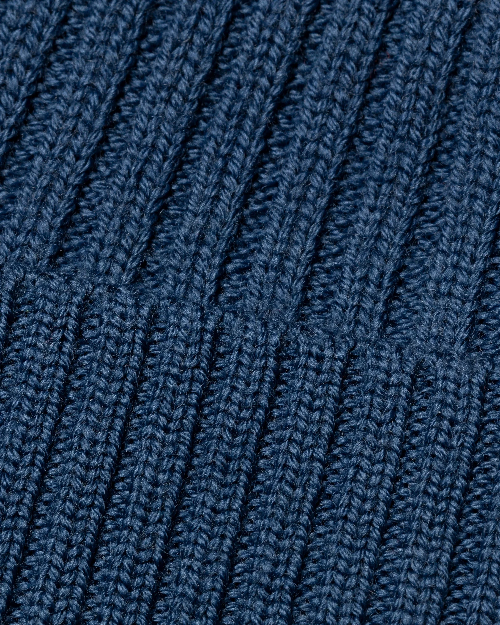 Eton - mid blue wool beanie