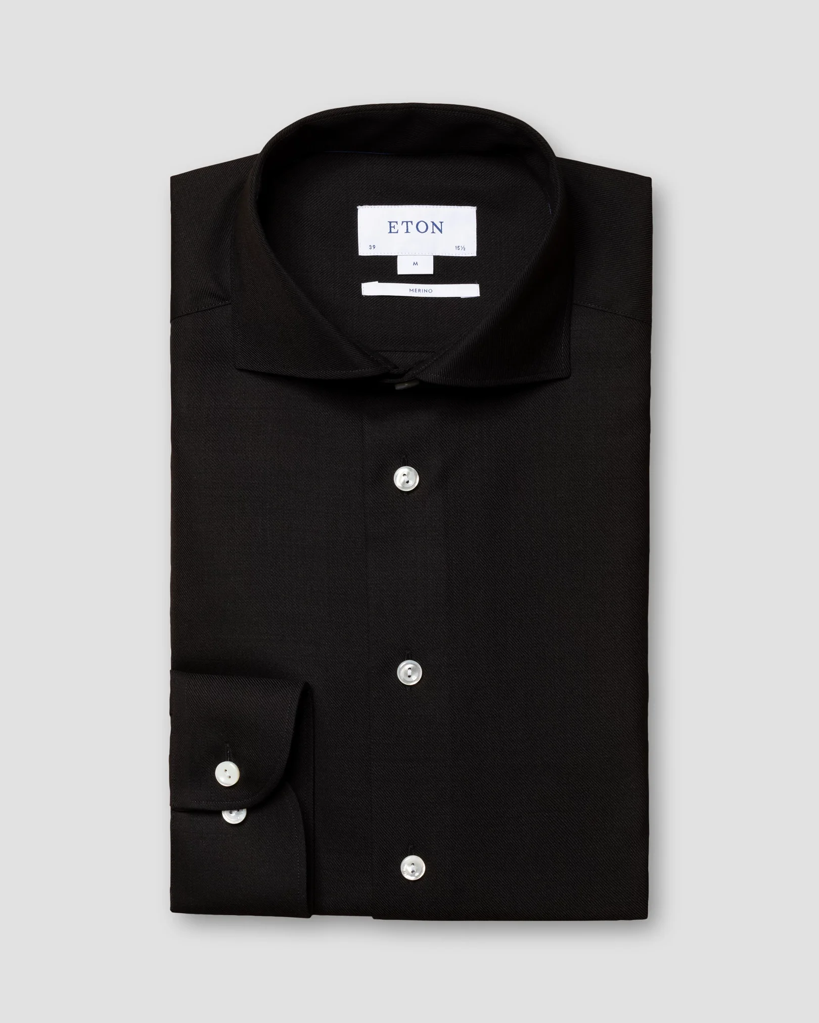 Eton - black merino