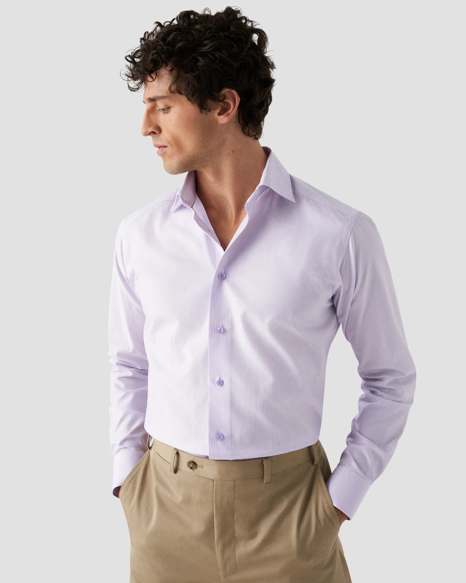 Eton - light purple cottontencel