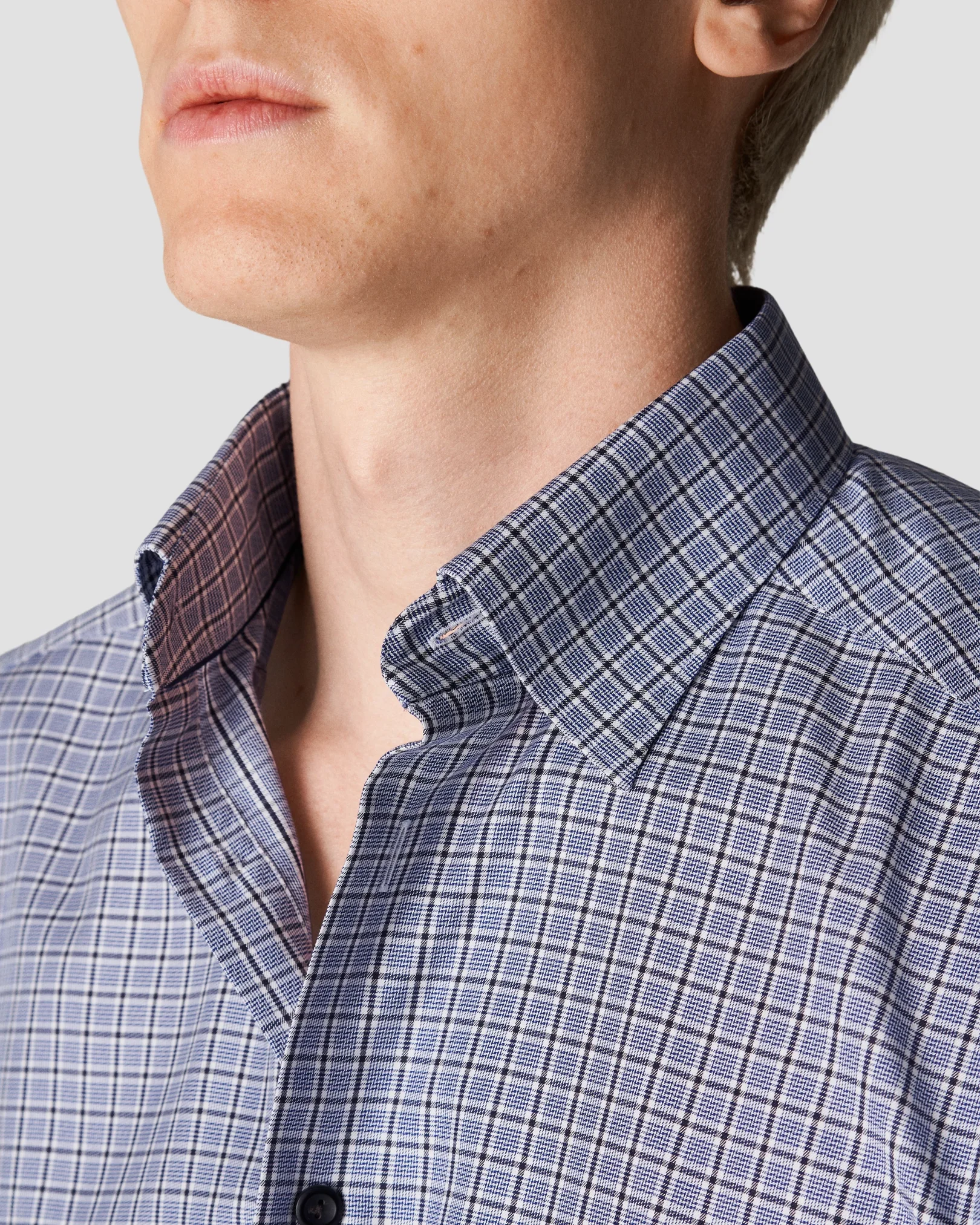 Eton - navy blue cottontencel