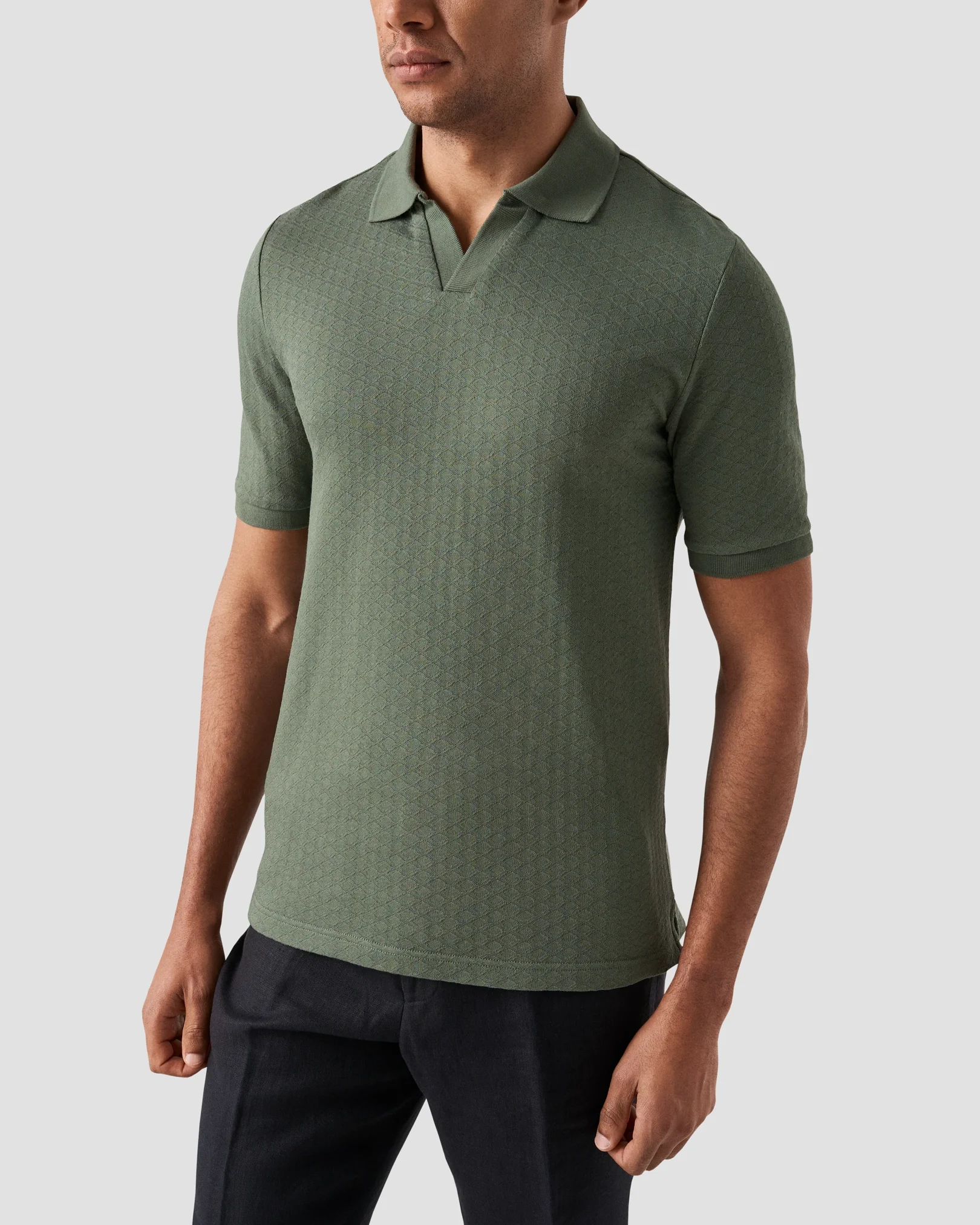 Eton - Jacquard Polo Shirt
