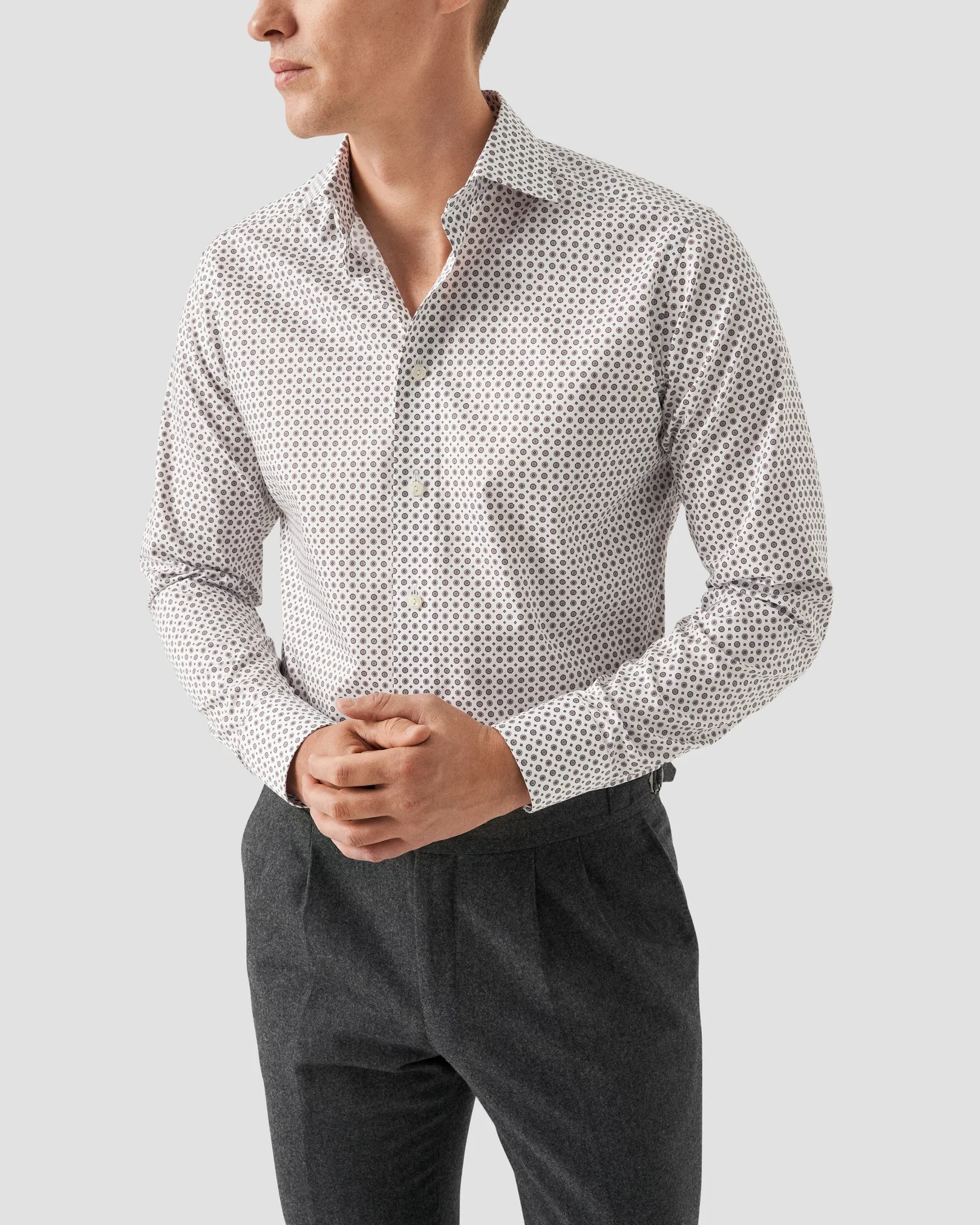 Eton - brown signature twill made to order