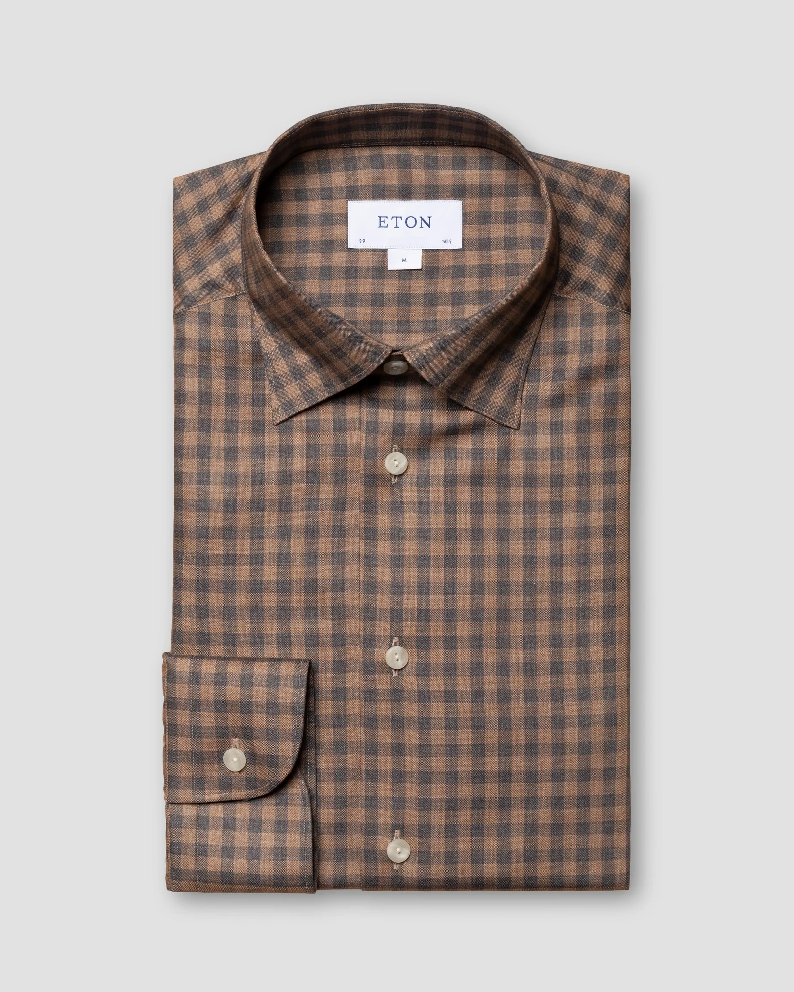 Eton - orange lightweight oxford