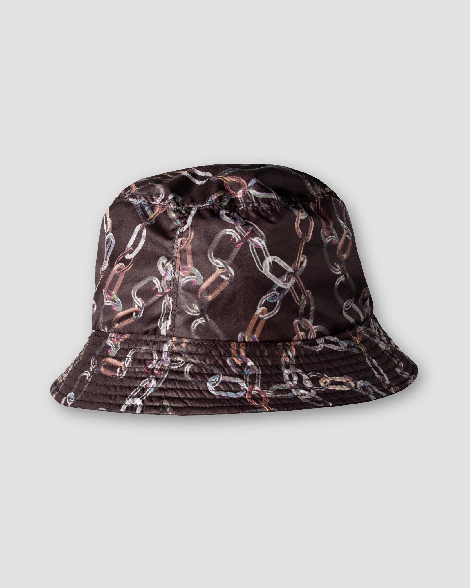 Eton - black chains reversible bucket hat