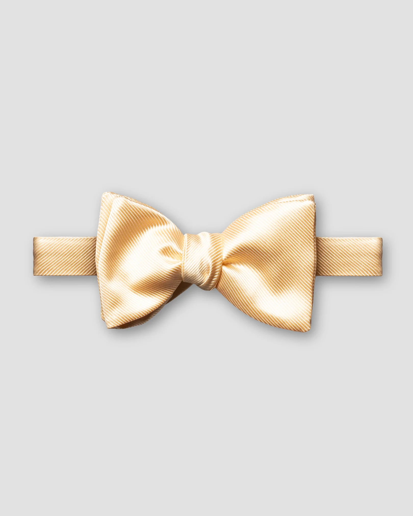 Eton - daffodil bow tie self tied