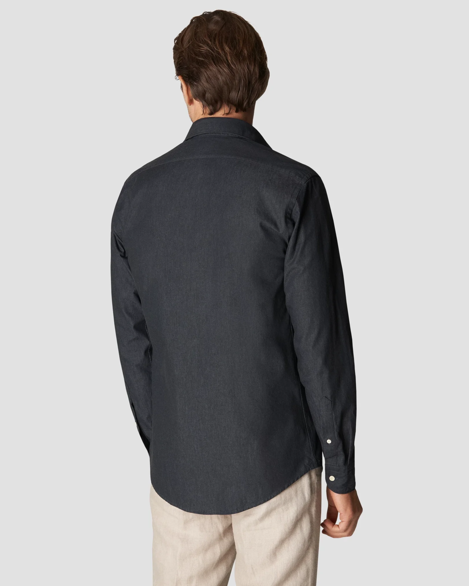 Eton - black heavy twill