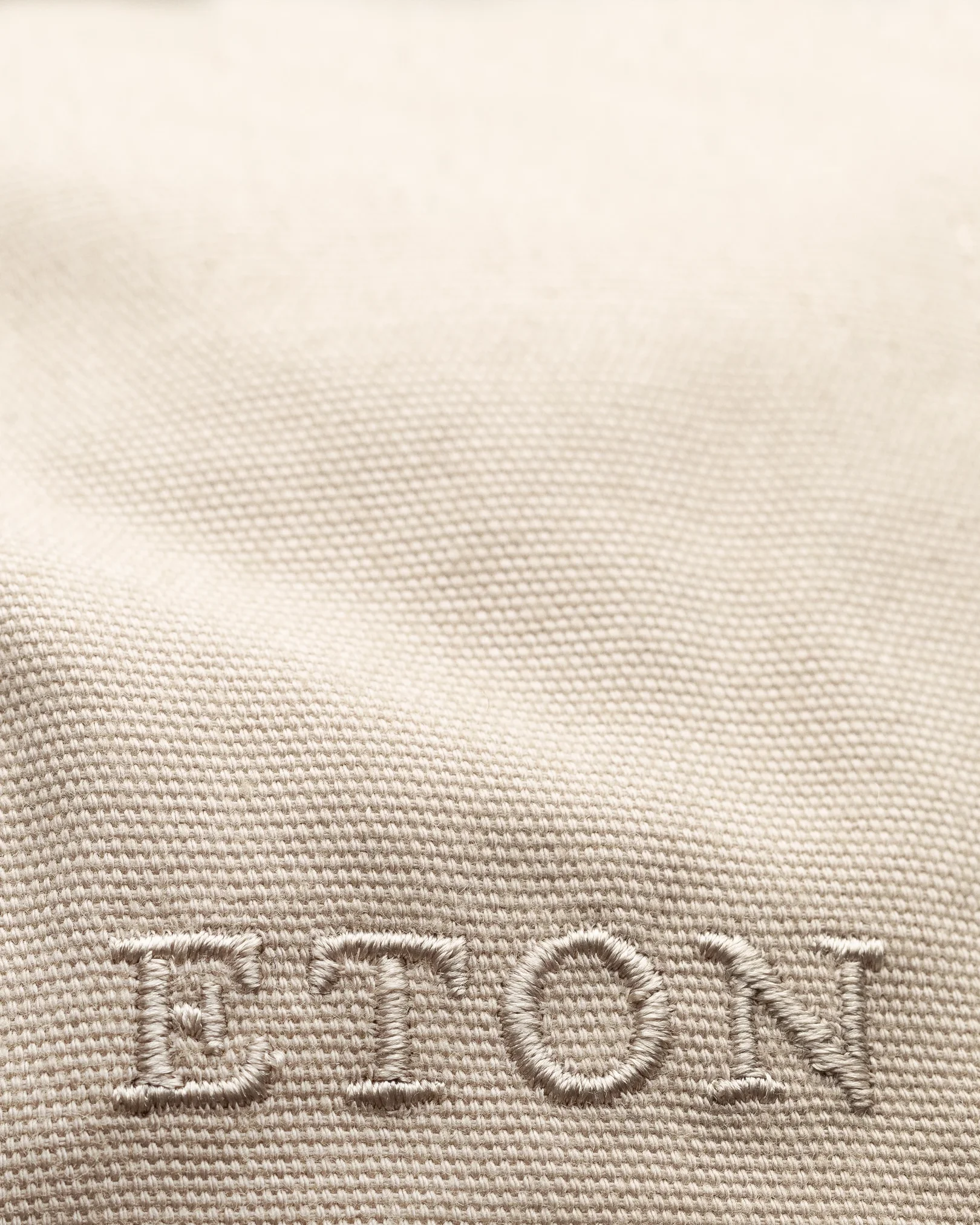 Eton - brown cotton baseball cap