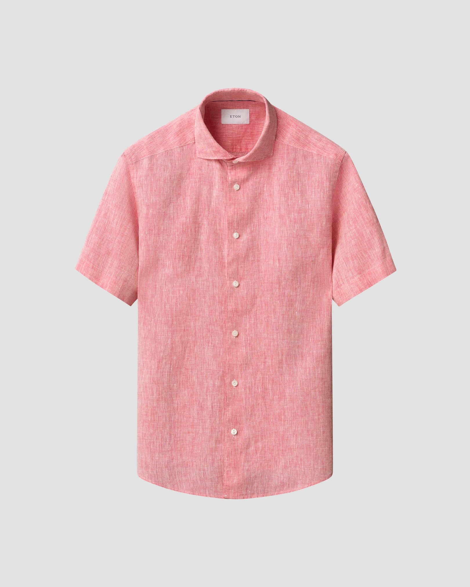 Eton - Short Sleeve Linen Shirt