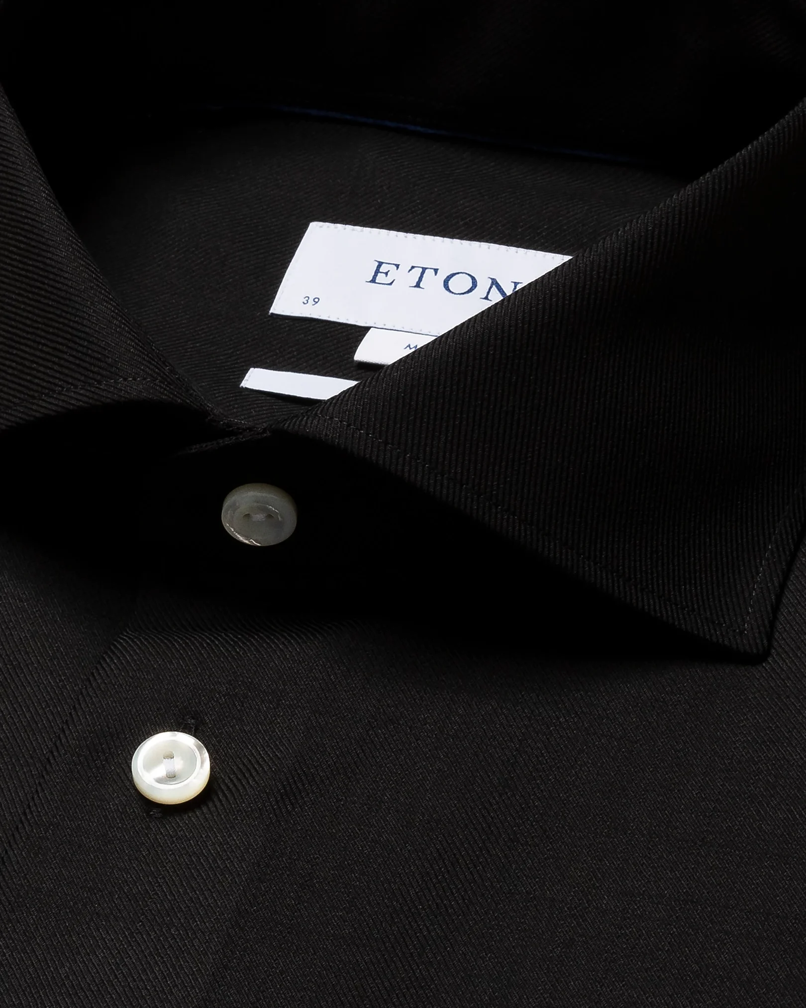 Eton - black merino