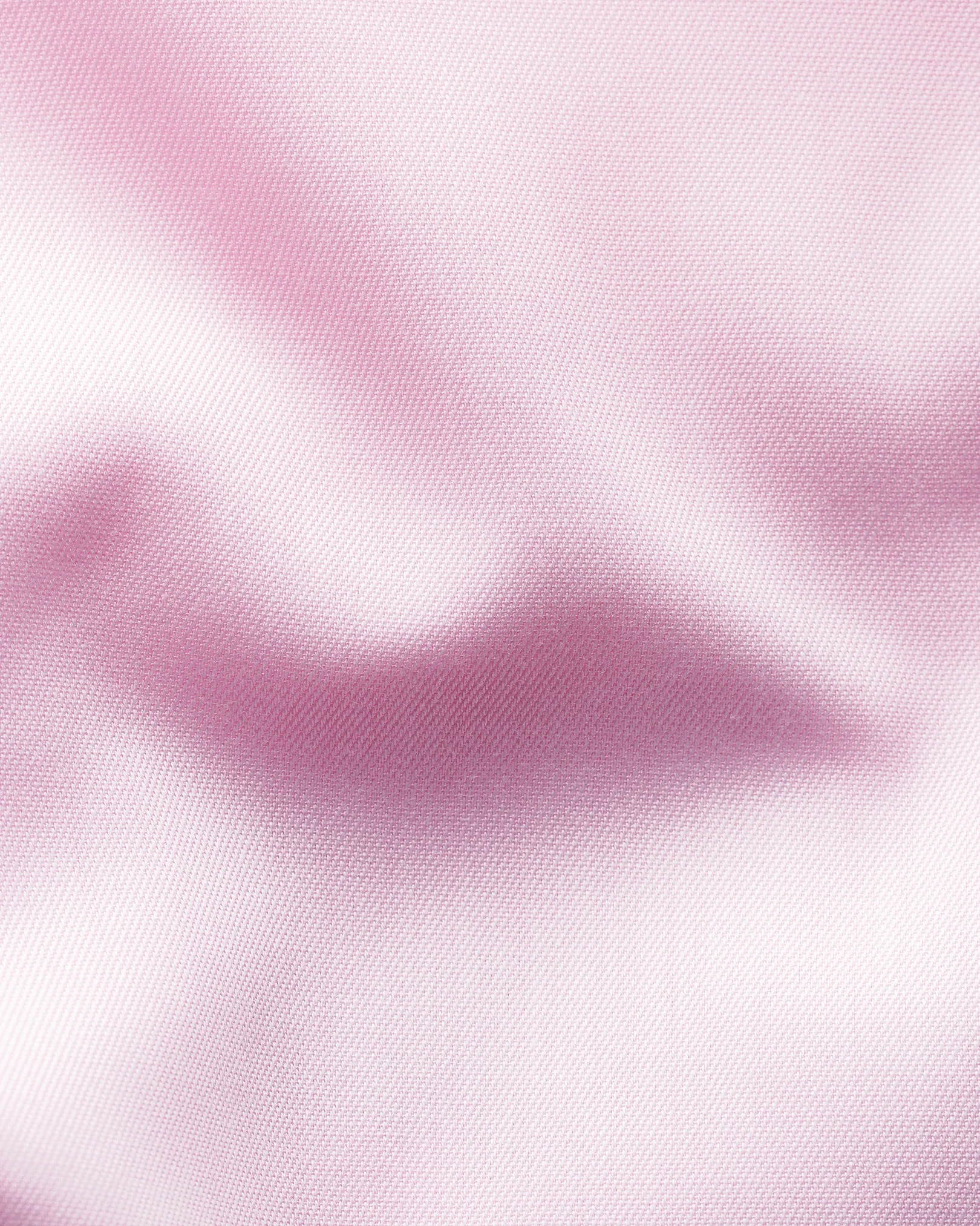 Eton - pink twill shirt purple flower details