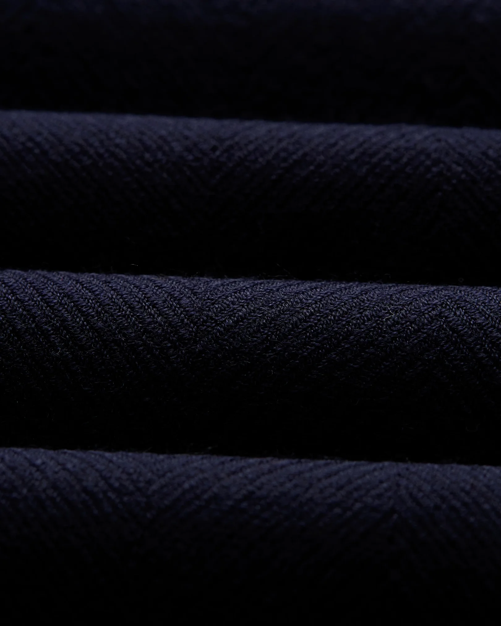 Eton - navy wool scarf