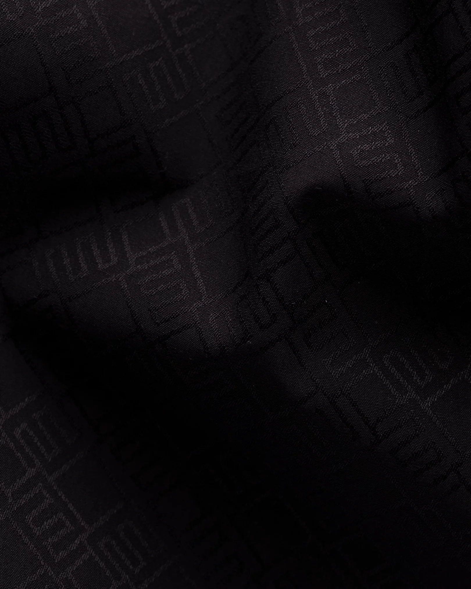 Eton - black jacquard moderate cutaway