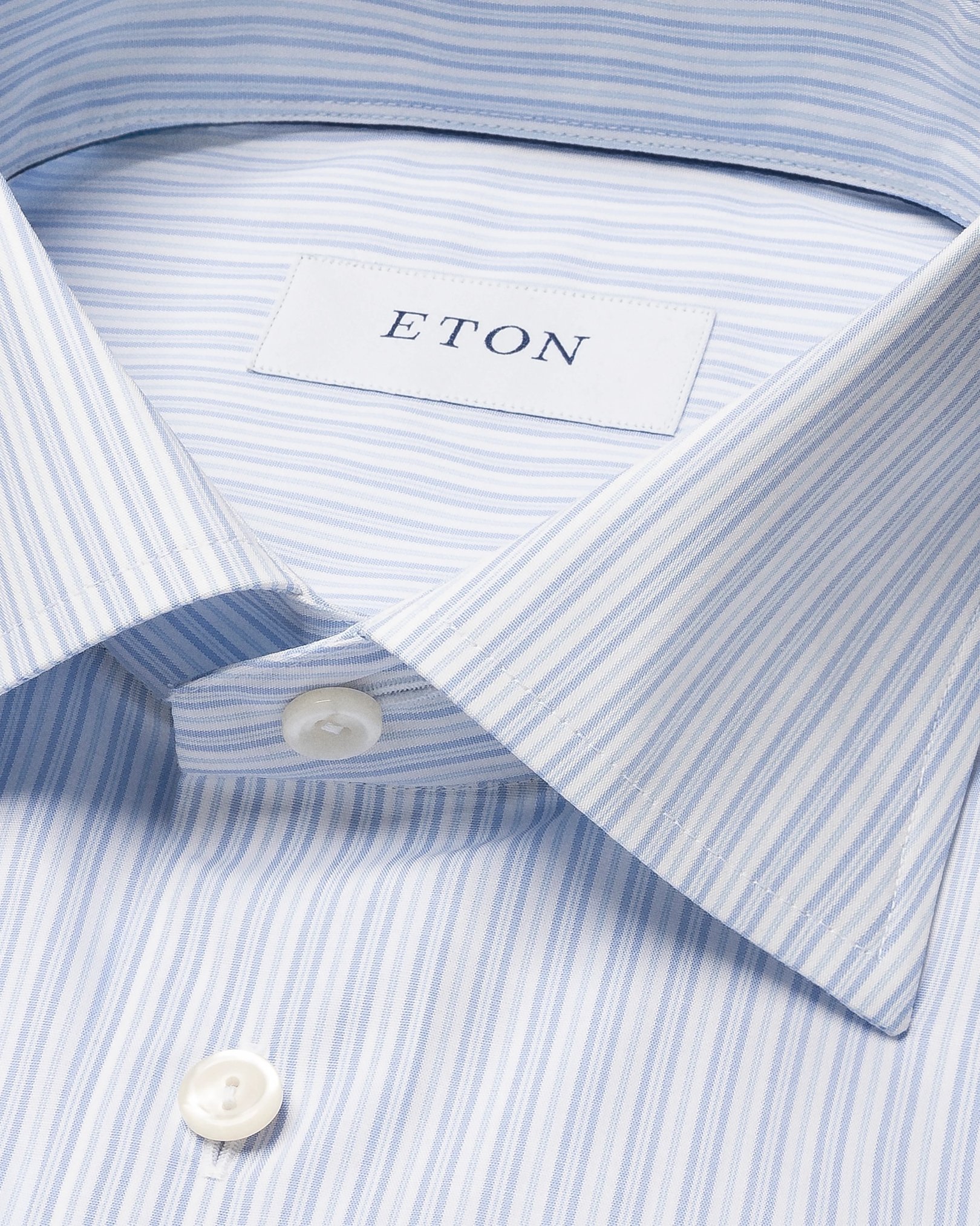 Eton - light blue poplin made to order