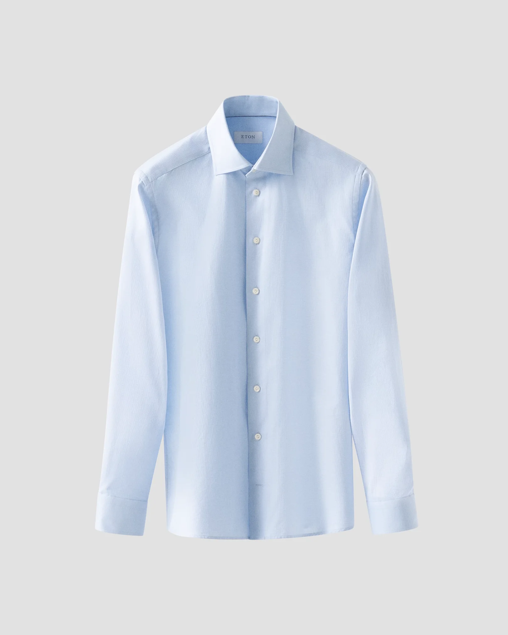 Eton - woven pin dot signature twill