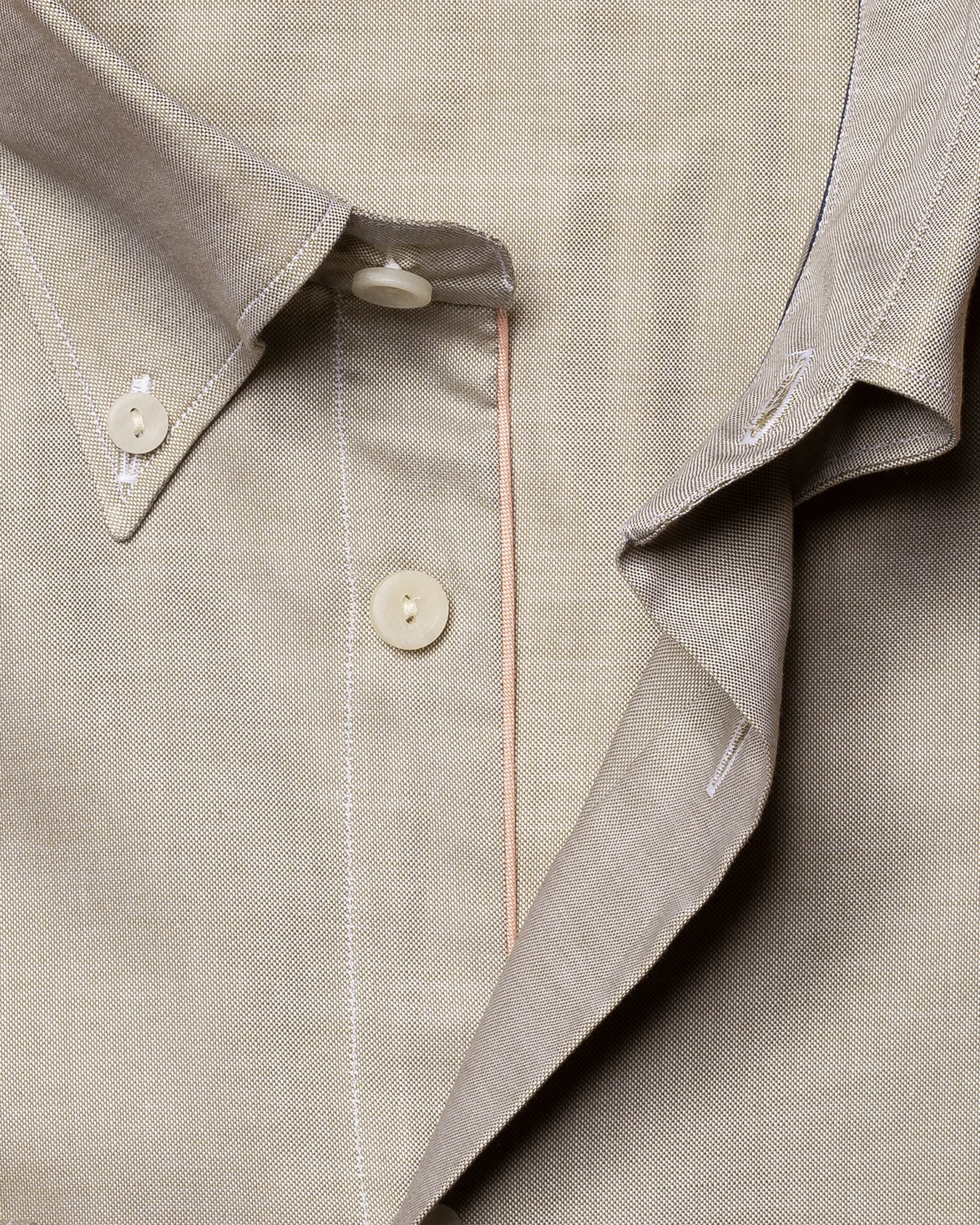 Eton - green wrinkle free oxford shirt