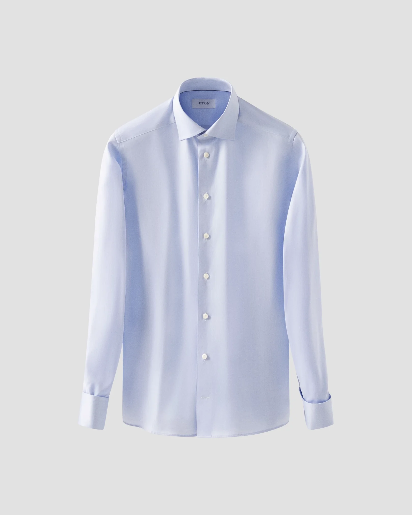 Eton - light blue french cuff shirt
