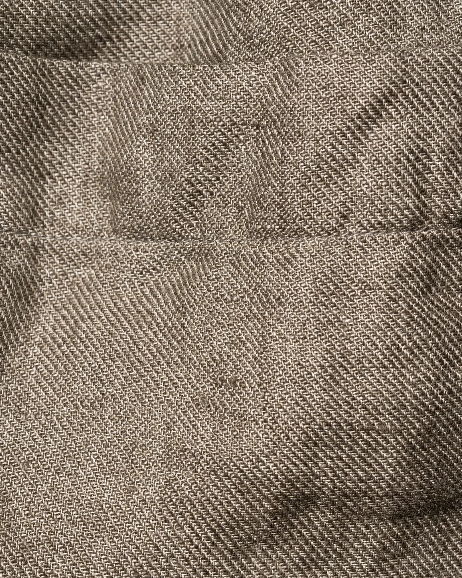 Eton - dark brown linen shorts
