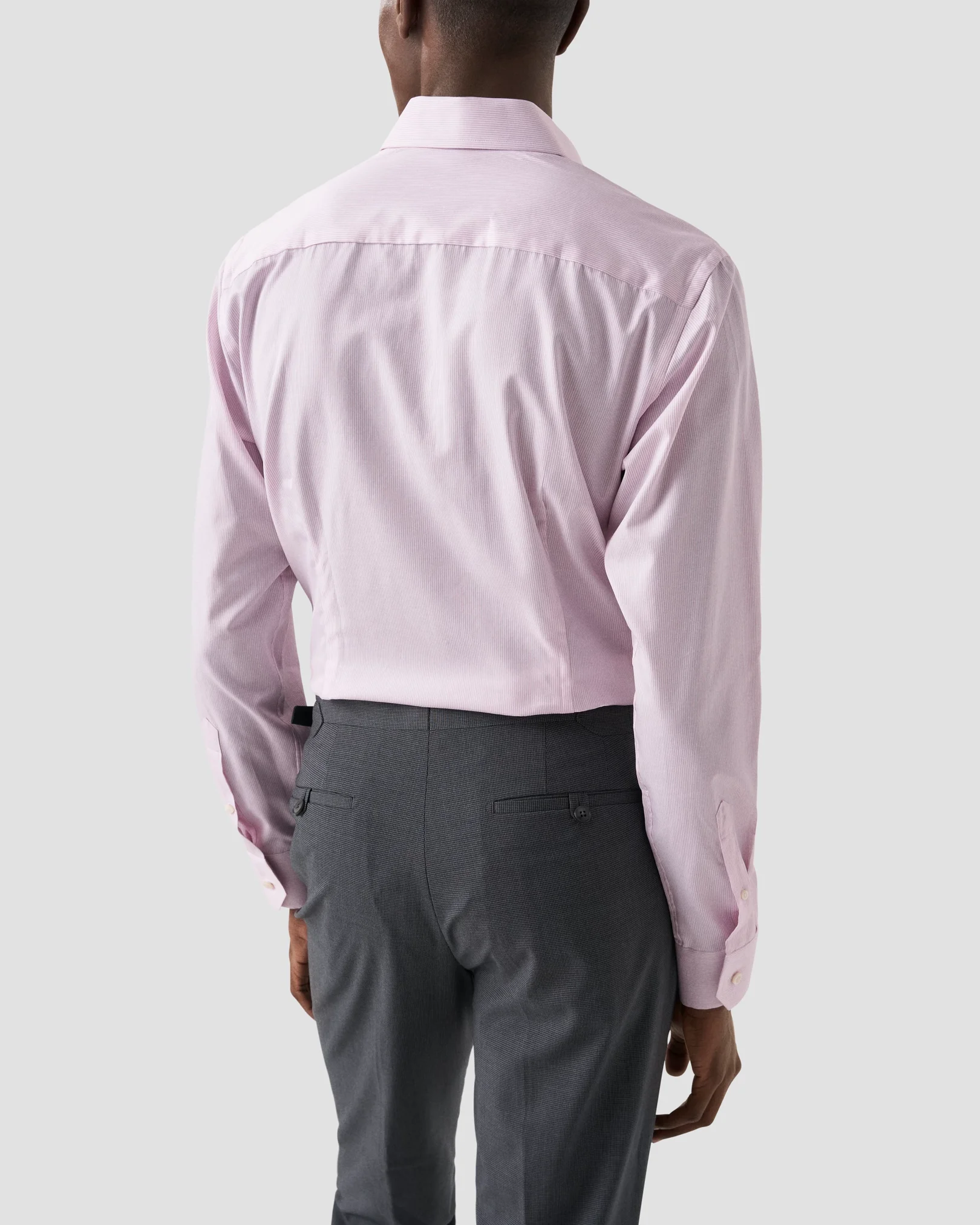 Eton - light pink signature twill shirt