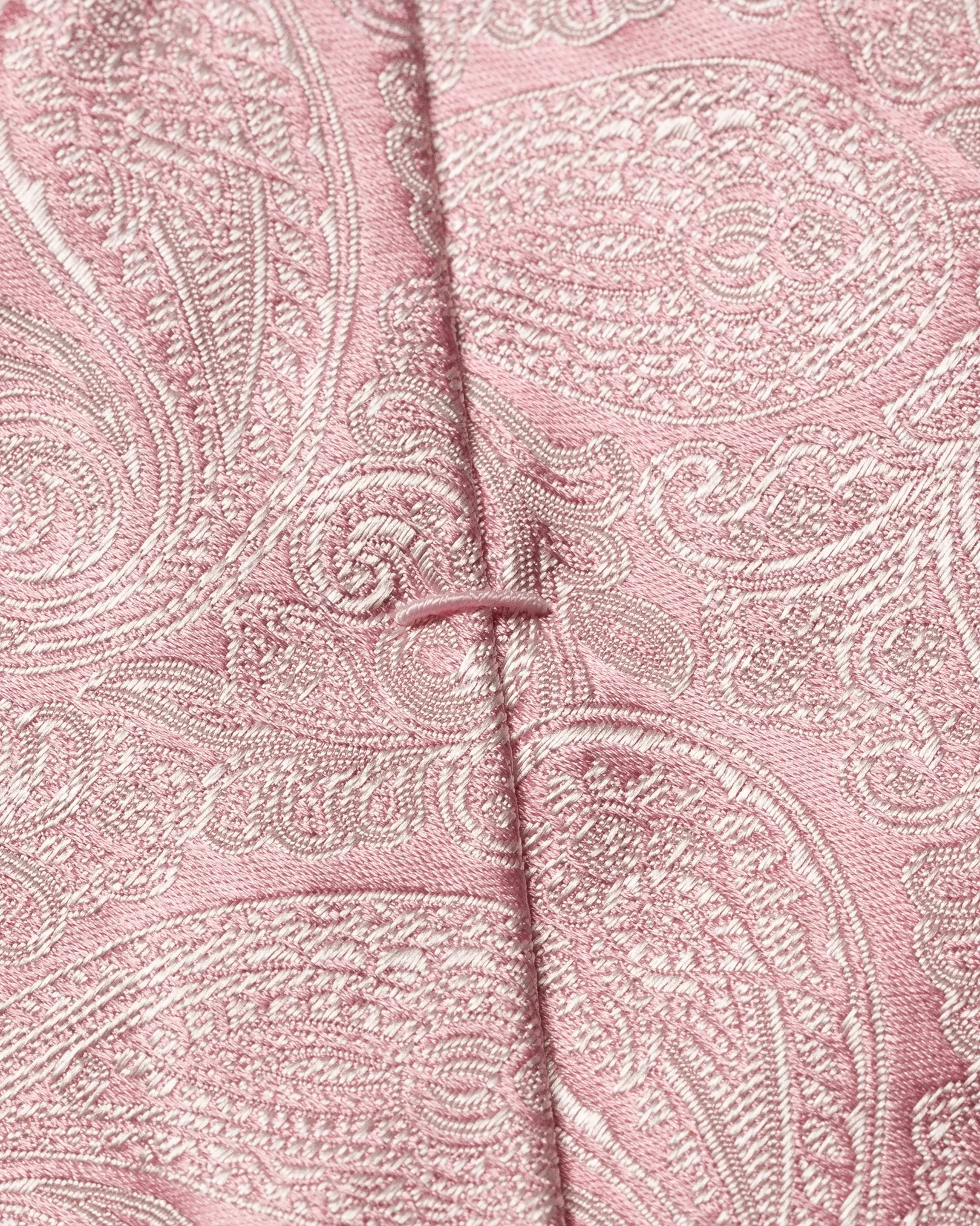 Eton - red paisley silk wedding tie