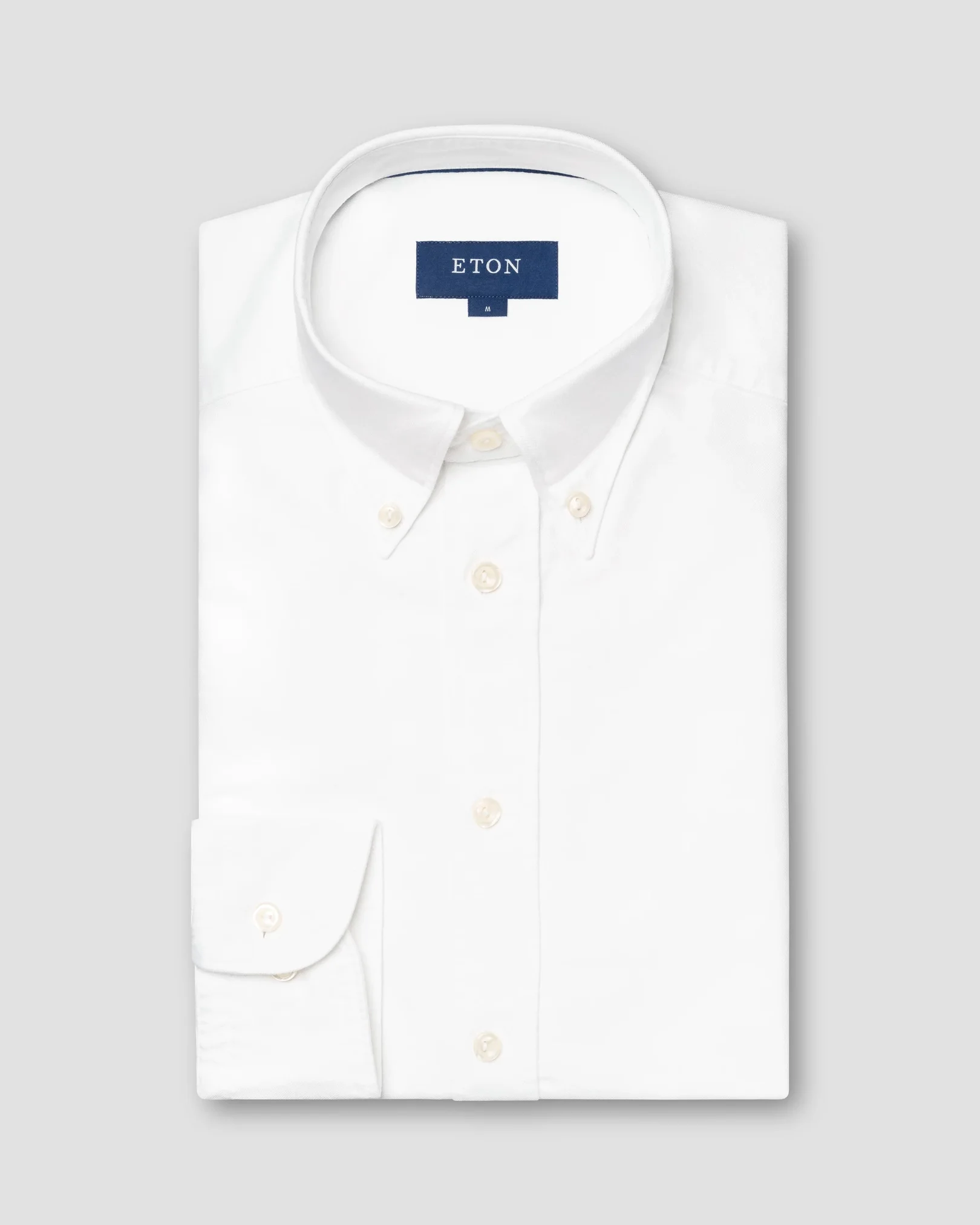 Eton - button down white oxford