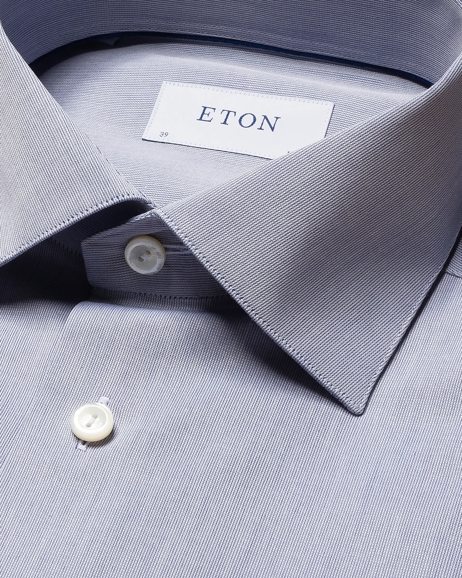Eton - dark blue fine twill 1mm stich