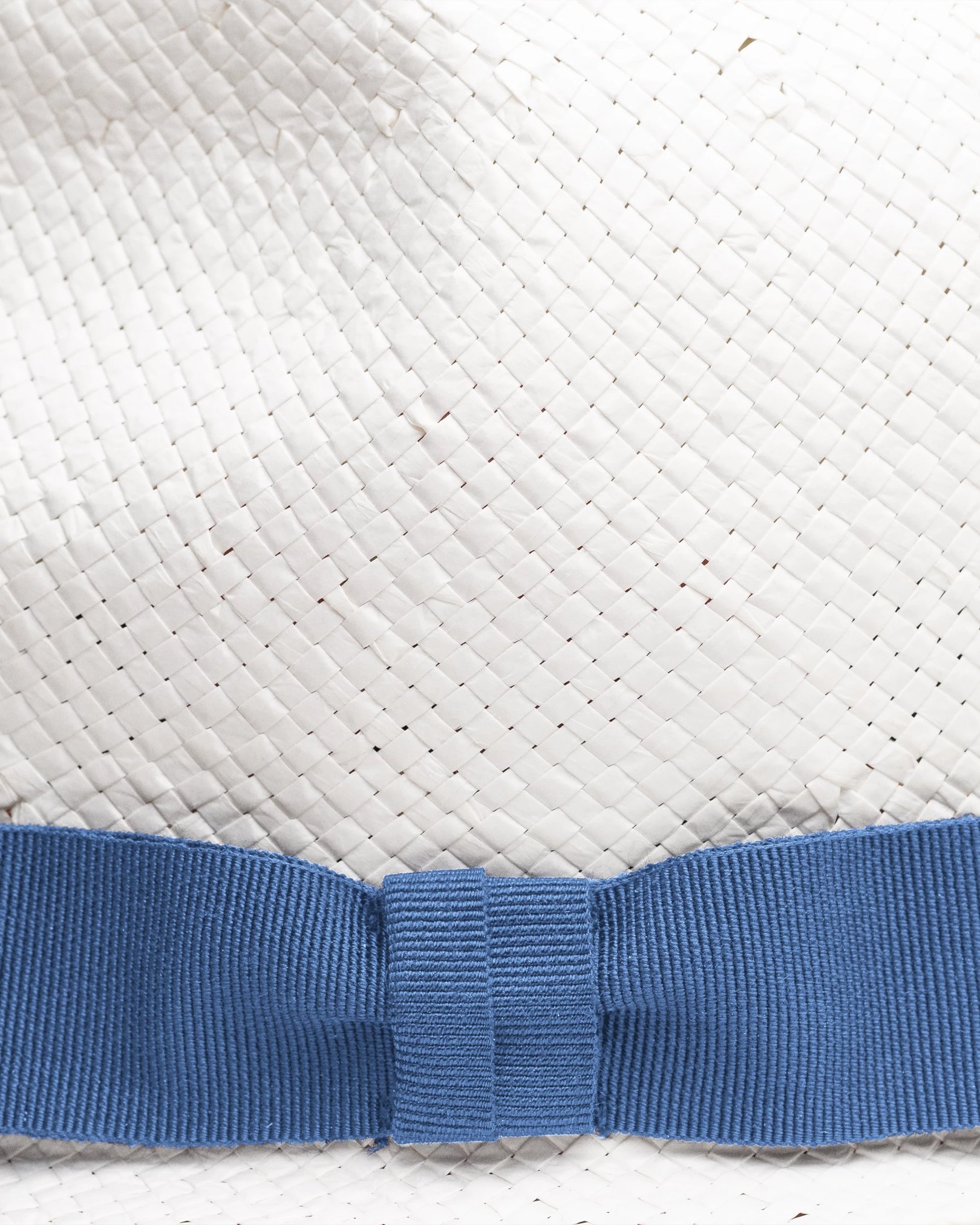 Eton - white straw hat