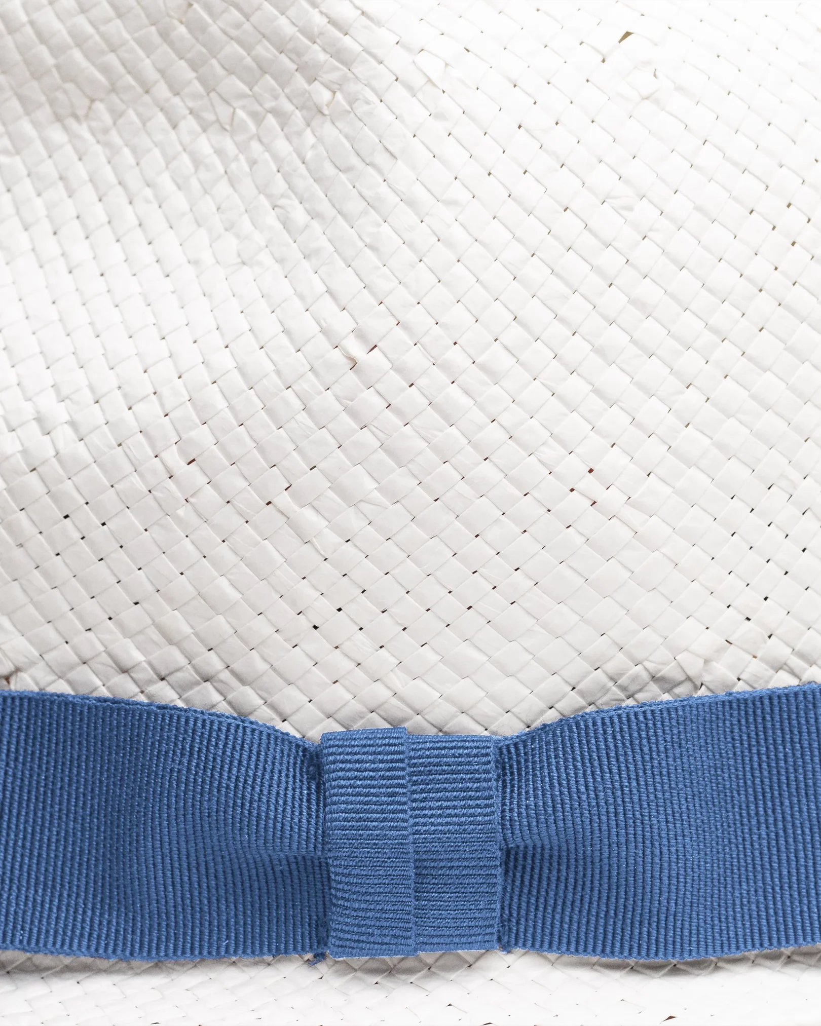 Eton - white straw hat