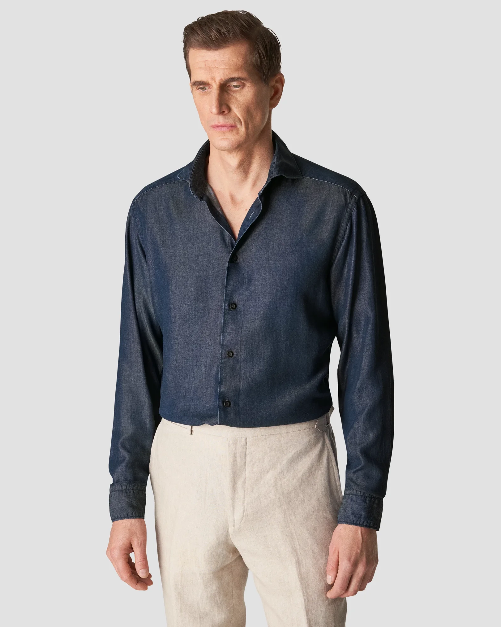 Eton - navy blue indigotencel