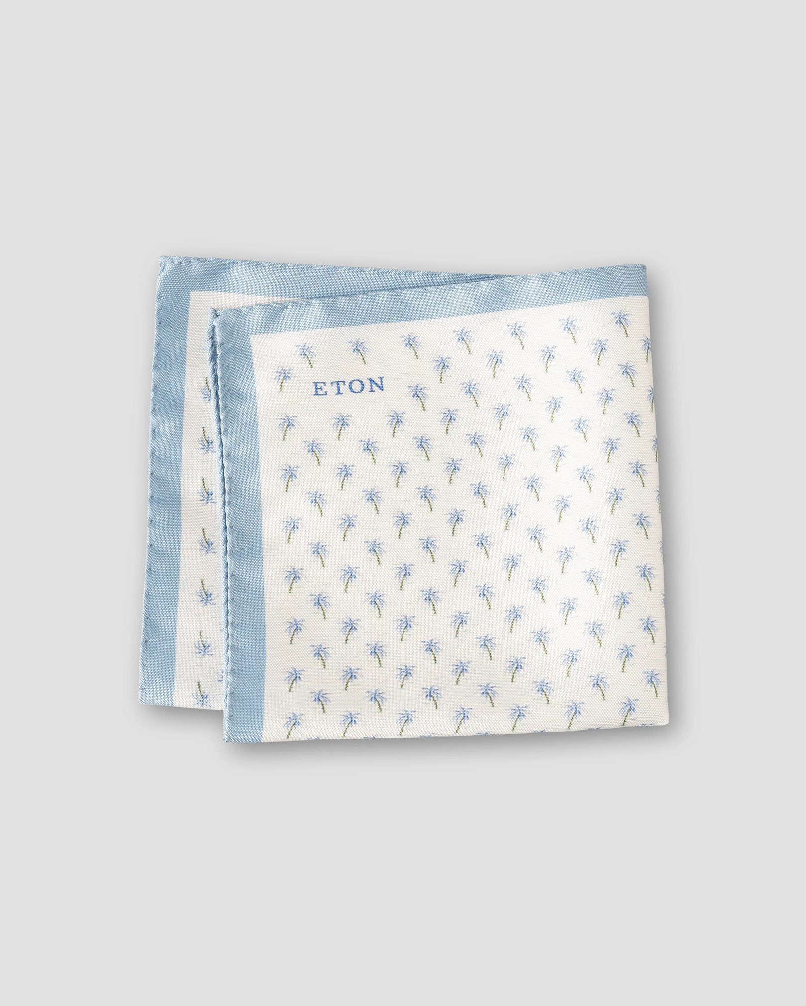 Eton - Palm Tree Pocket Square
