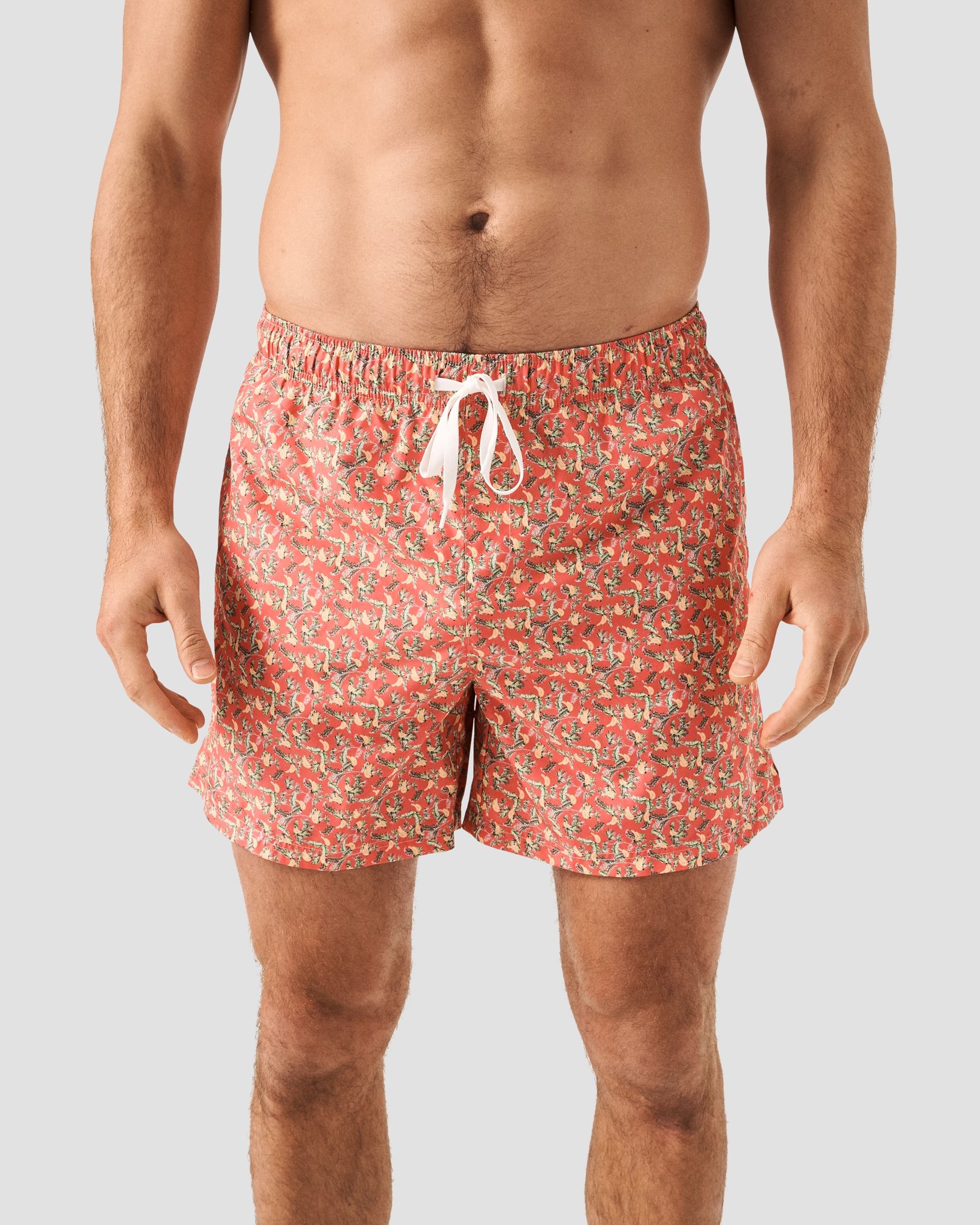 Eton - red banan print swimshorts