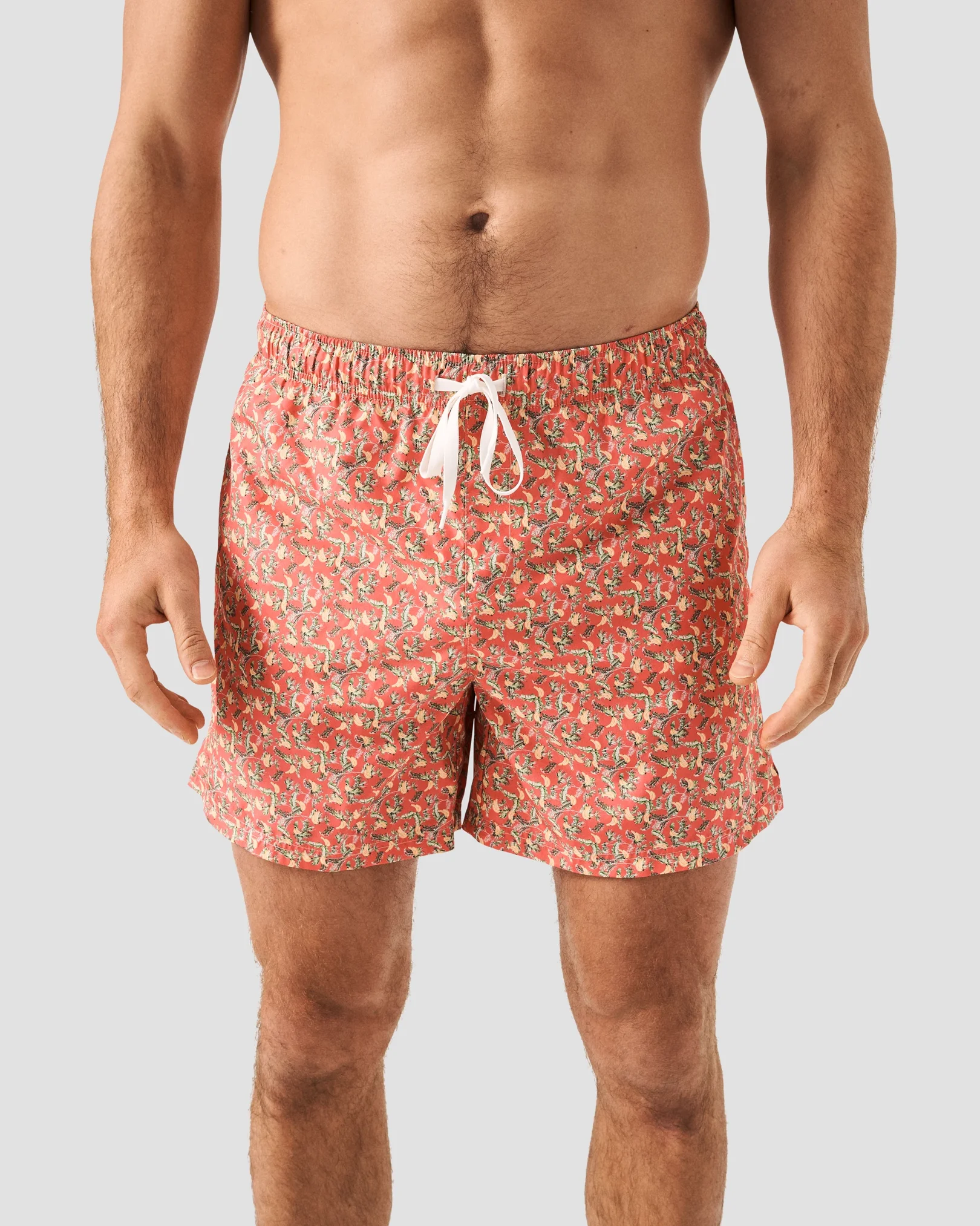 Eton - red banan print swimshorts
