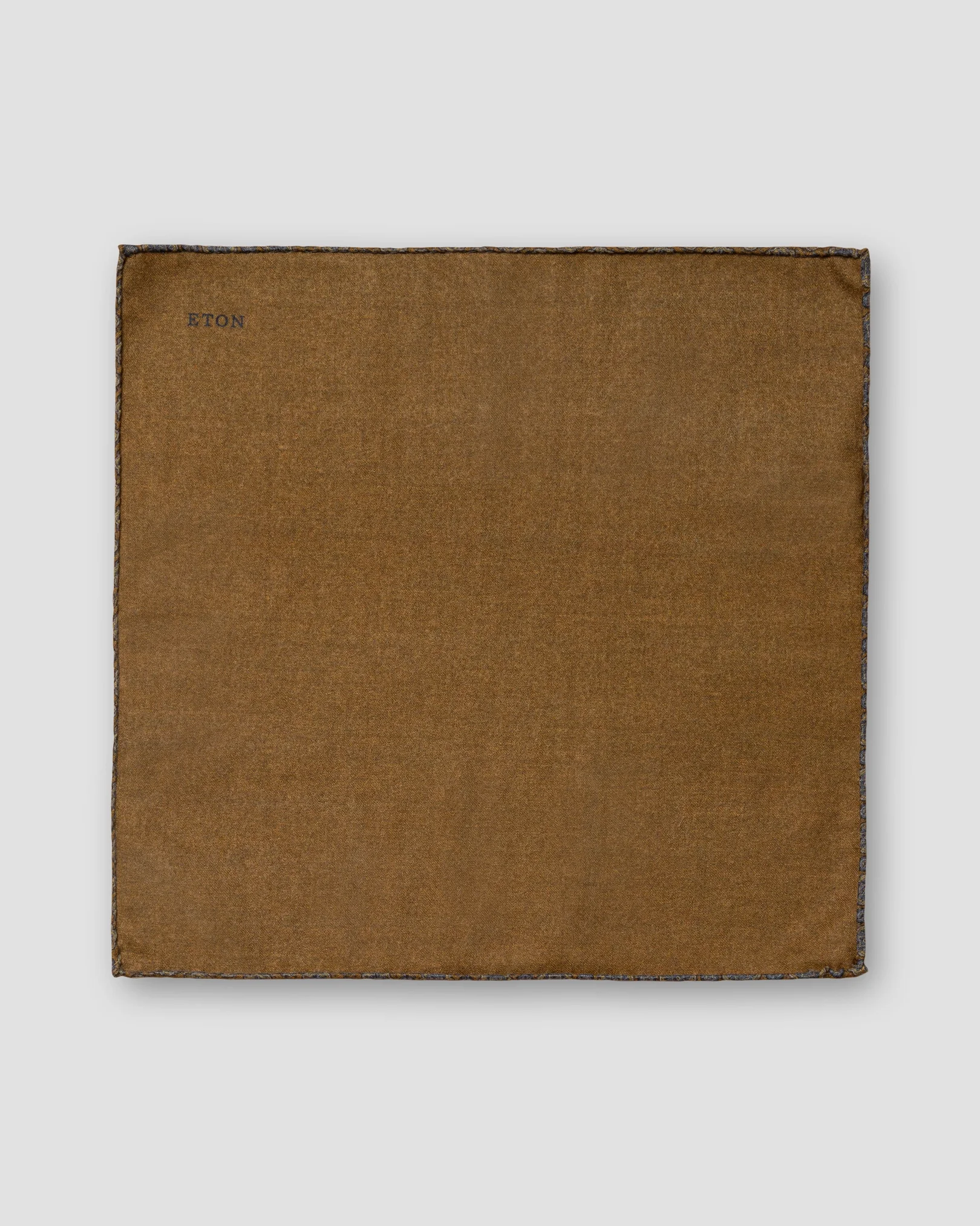 Eton - orange wool pocket square