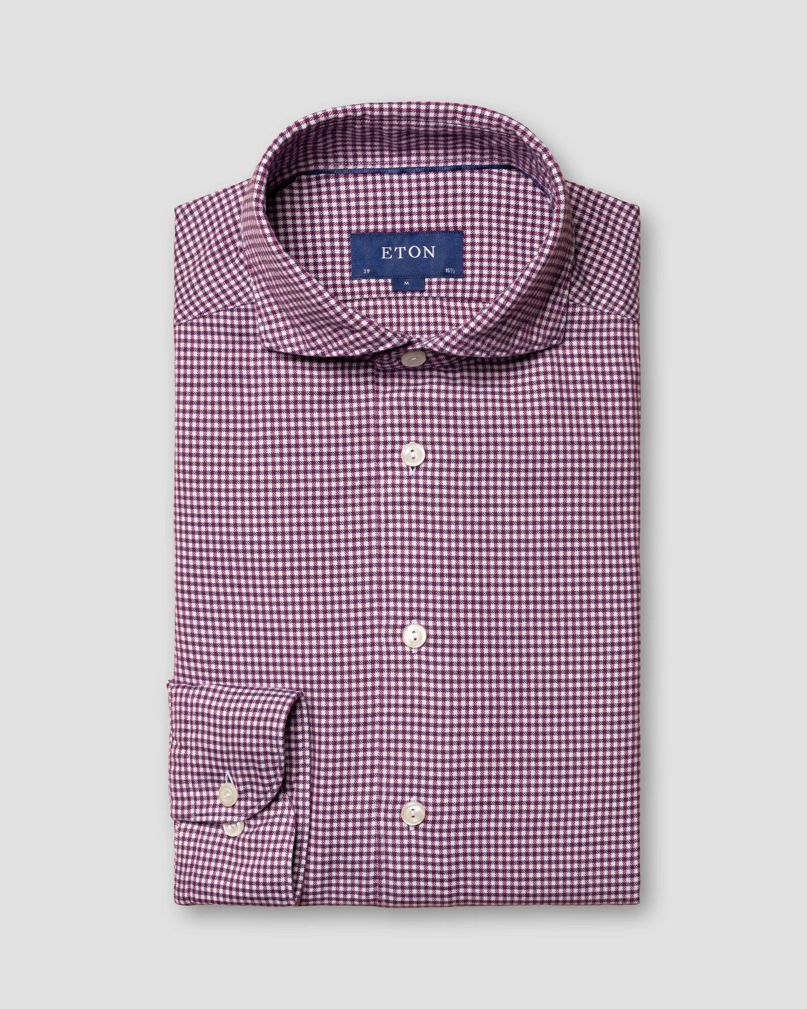 Eton - red cotton tencel