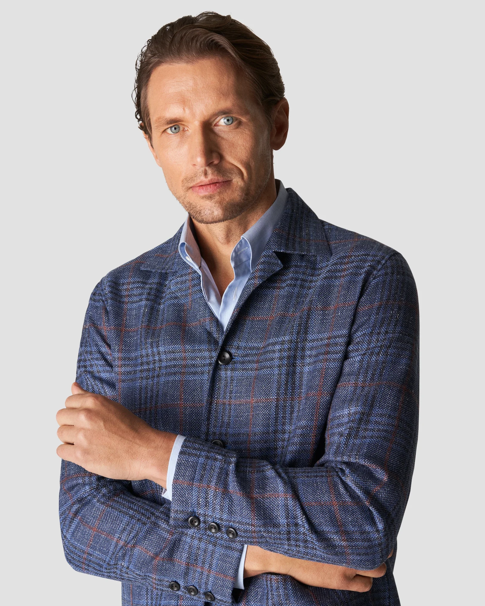 Eton - light blue signature oxford shirt