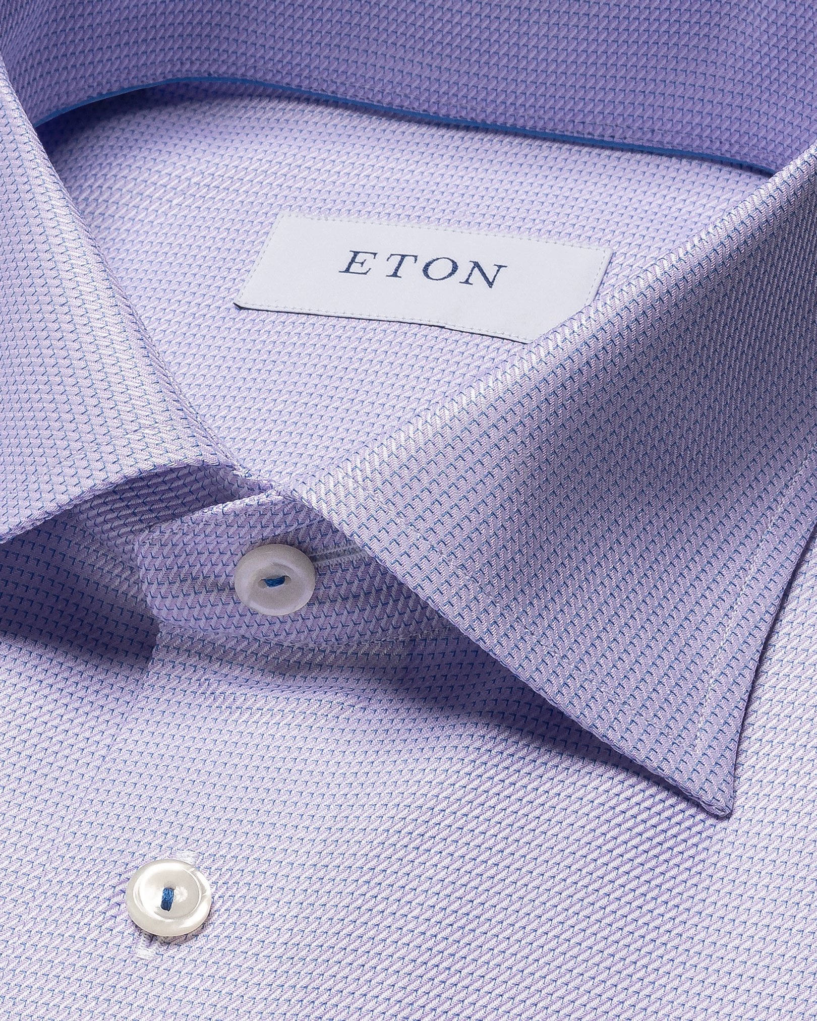 Eton - light purple twill cut away