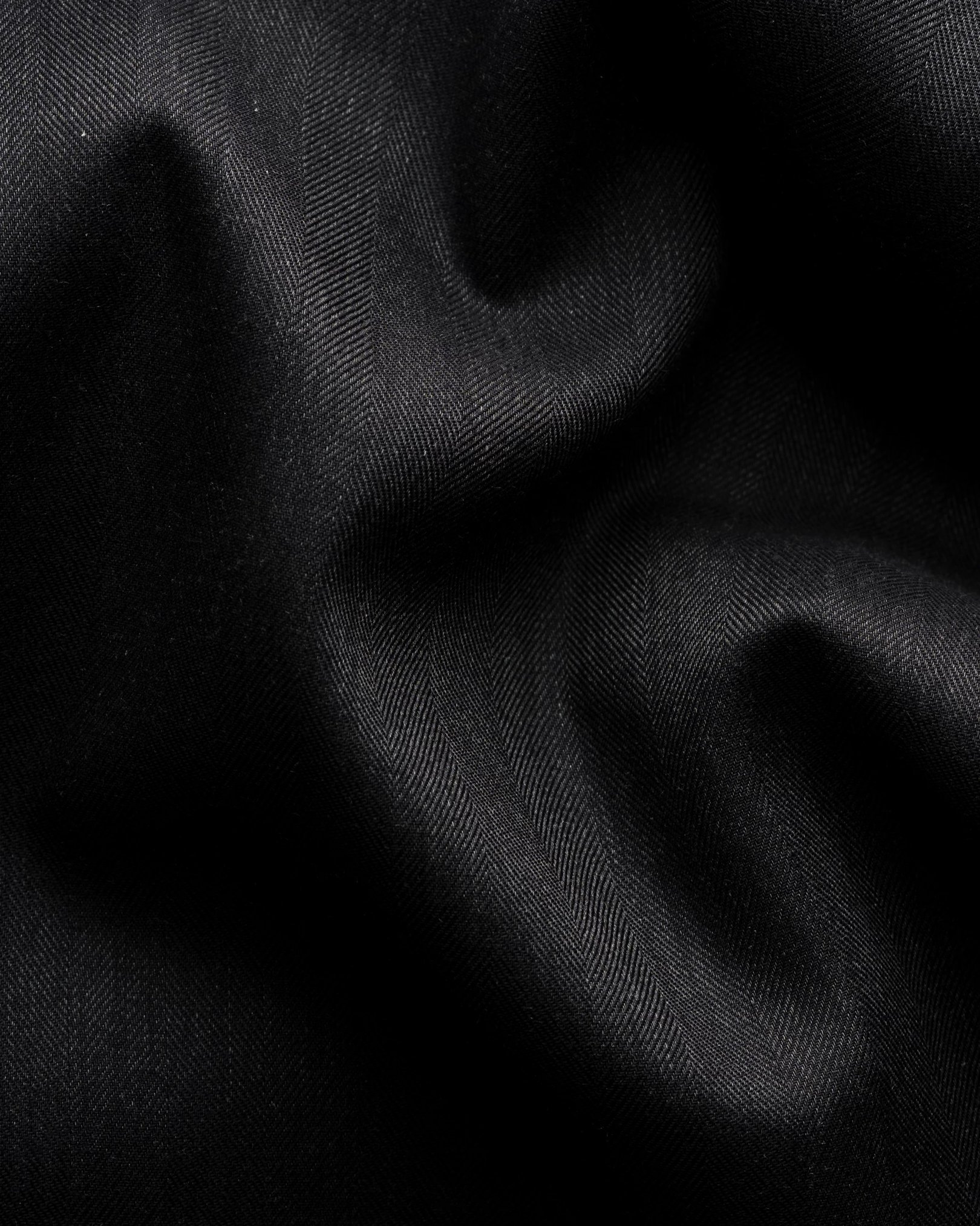 Eton - dark grey flanell widespread collar