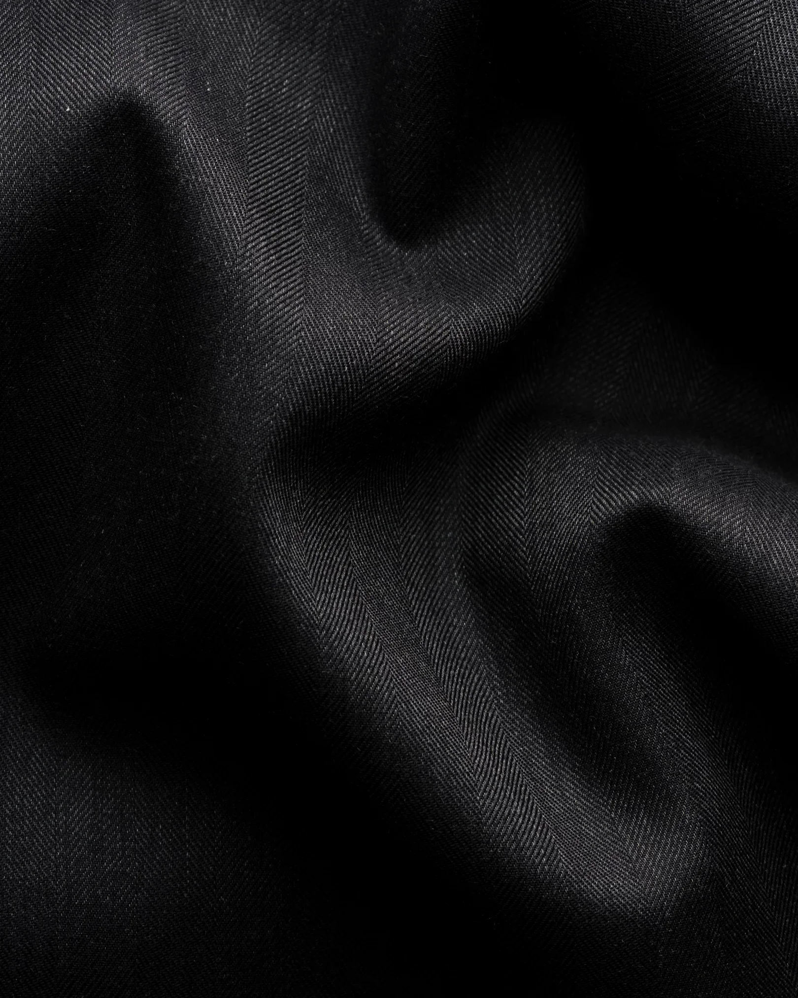 Eton - dark grey flanell widespread collar