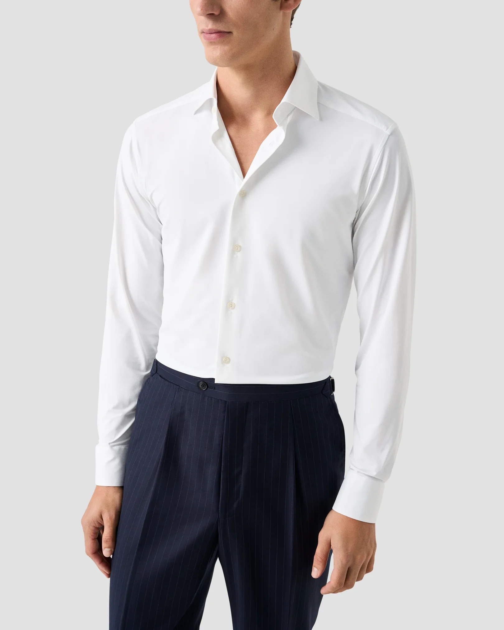 Eton - Solid Four-Way Stretch Shirt