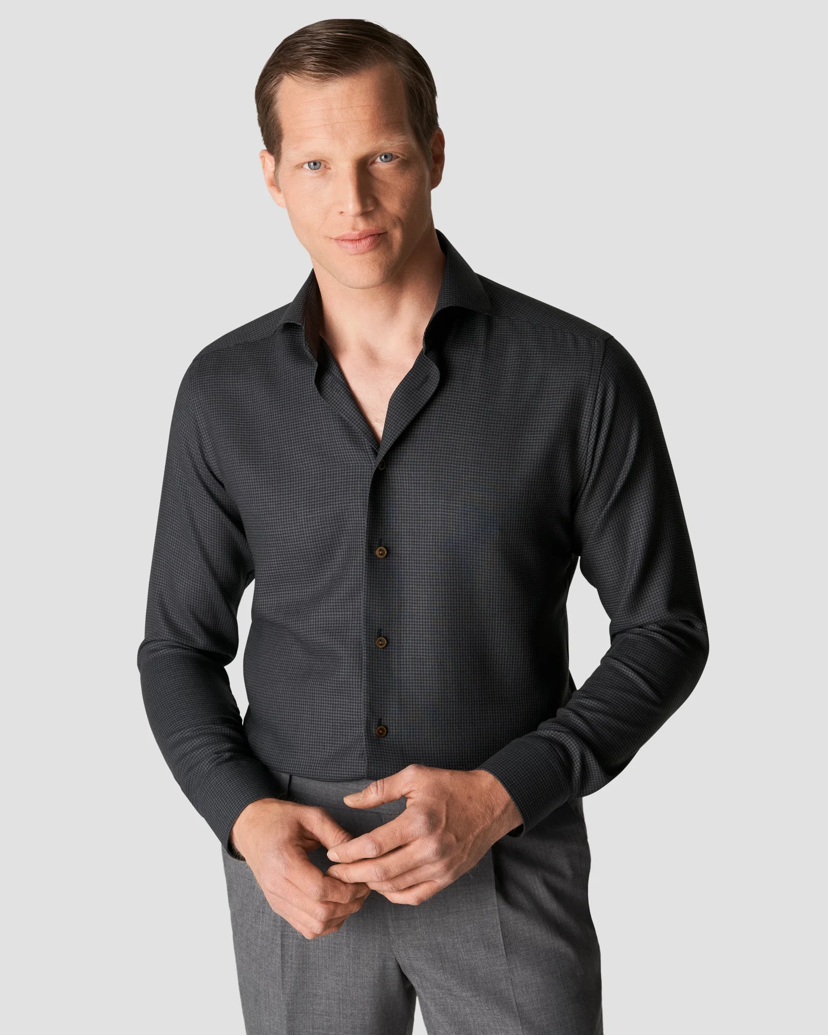 Eton - dark grey twill