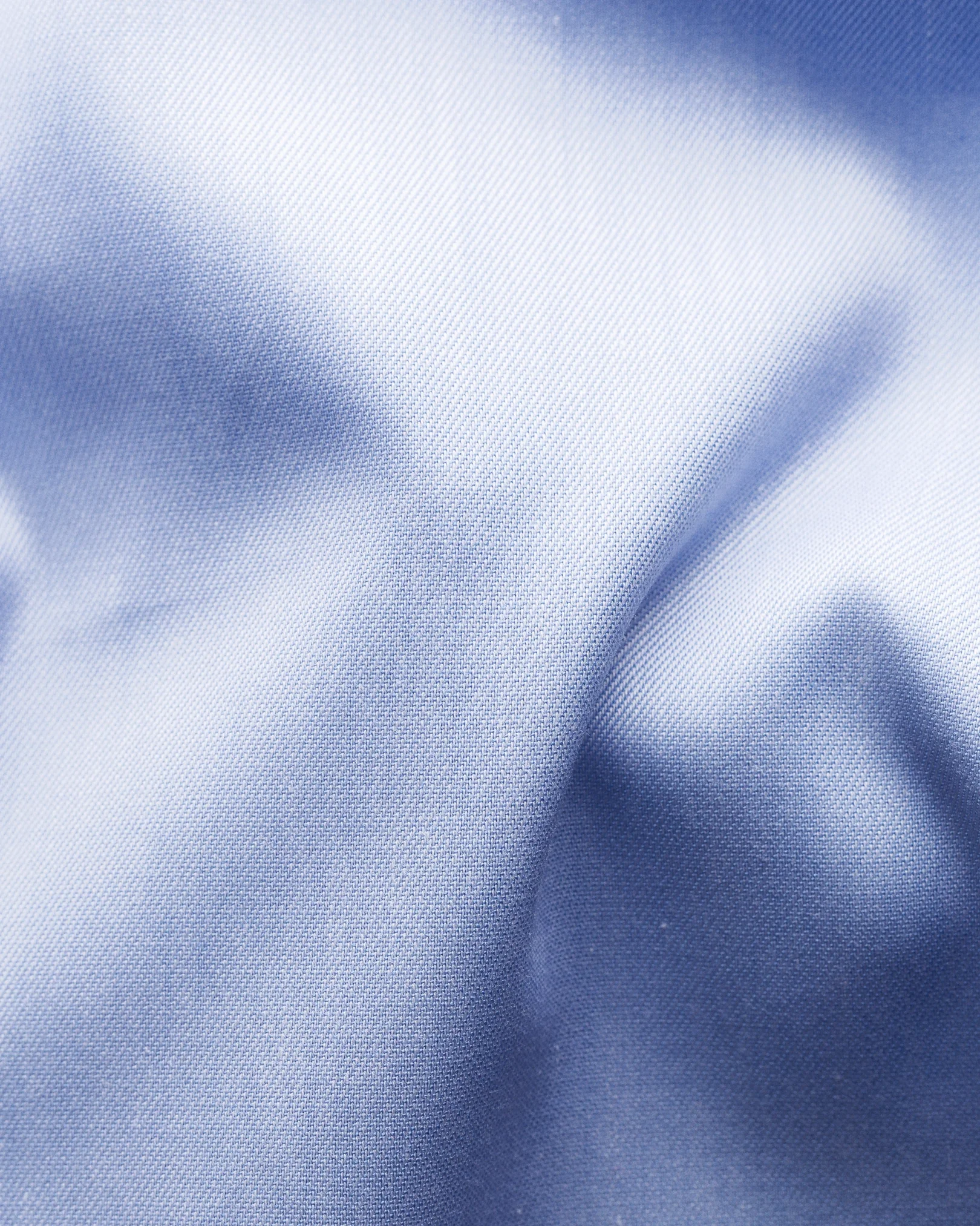 Eton - light blue signature twill details shirt