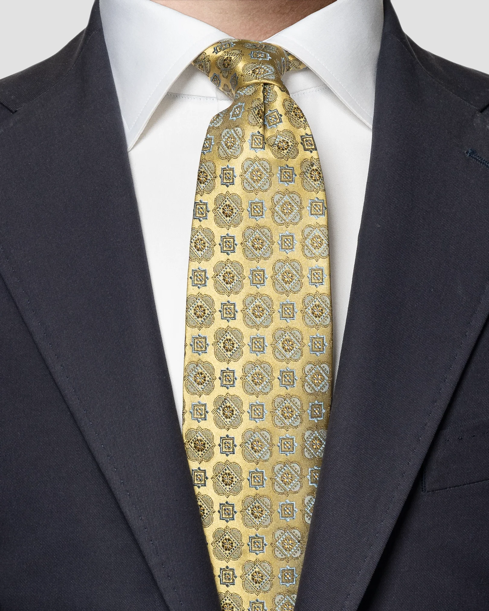 Eton - orange vintage tie