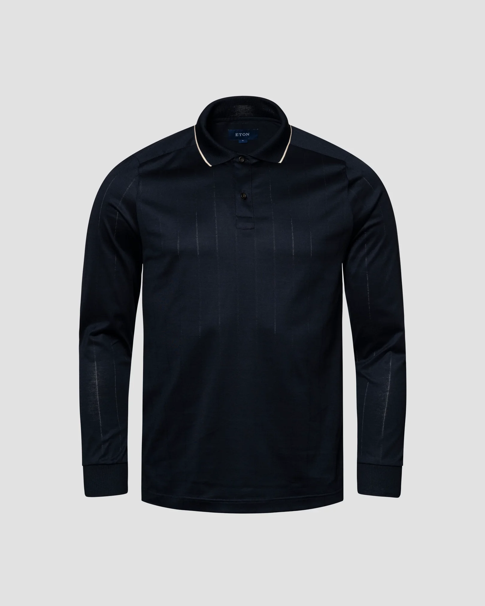 Eton - navy blue knittedjersey long sleeve
