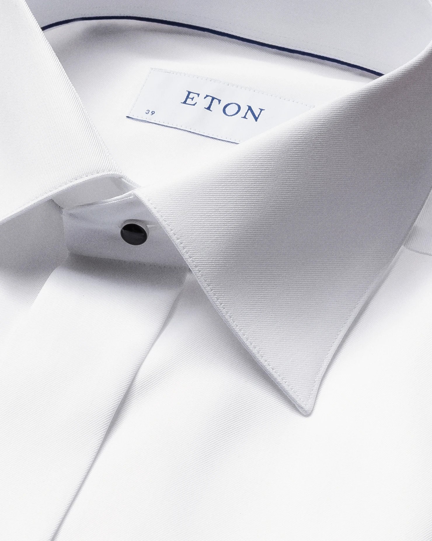 Eton - White Signature Twill Tuxedo Shirt
