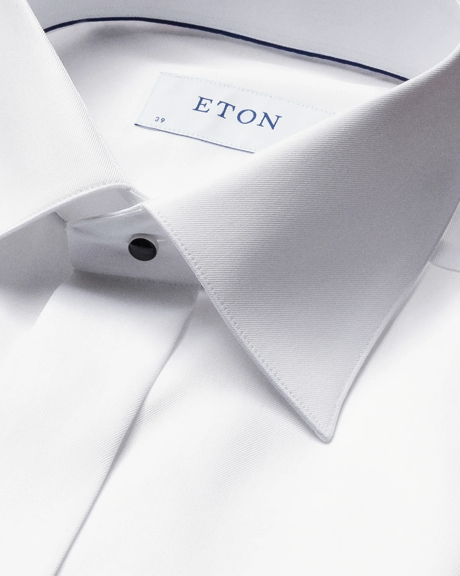 Eton - White Signature Twill Tuxedo Shirt